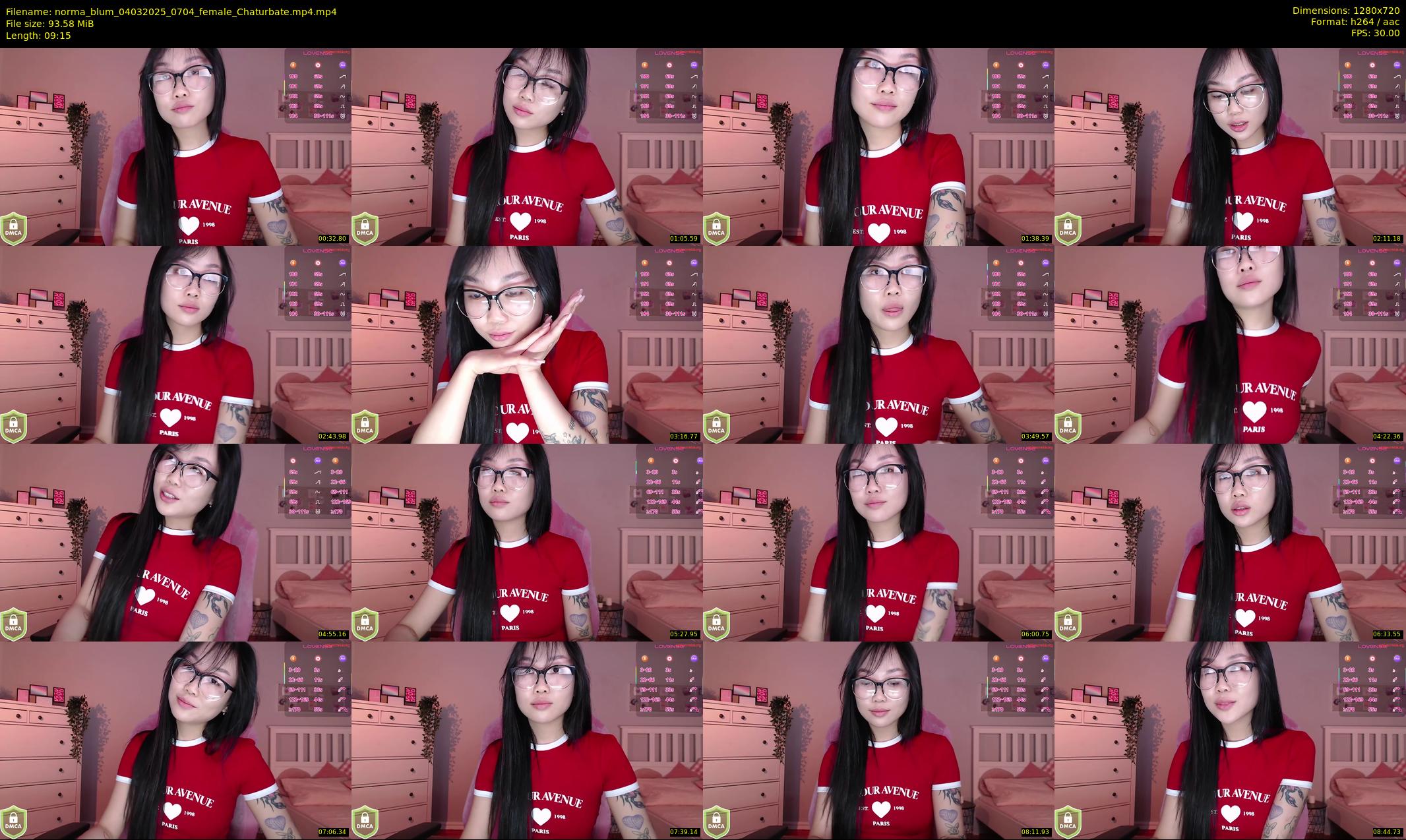 norma_blum — 10 minute Chaturbate female cam show recording, 720p, Mar 4, 2025