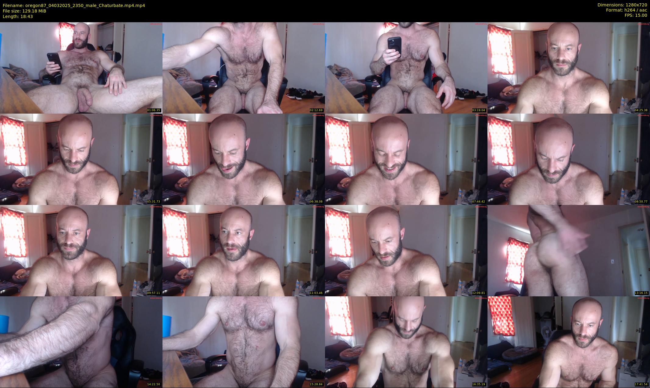 oregon87 — 19 minute Chaturbate male cam show recording, 720p, Mar 4, 2025