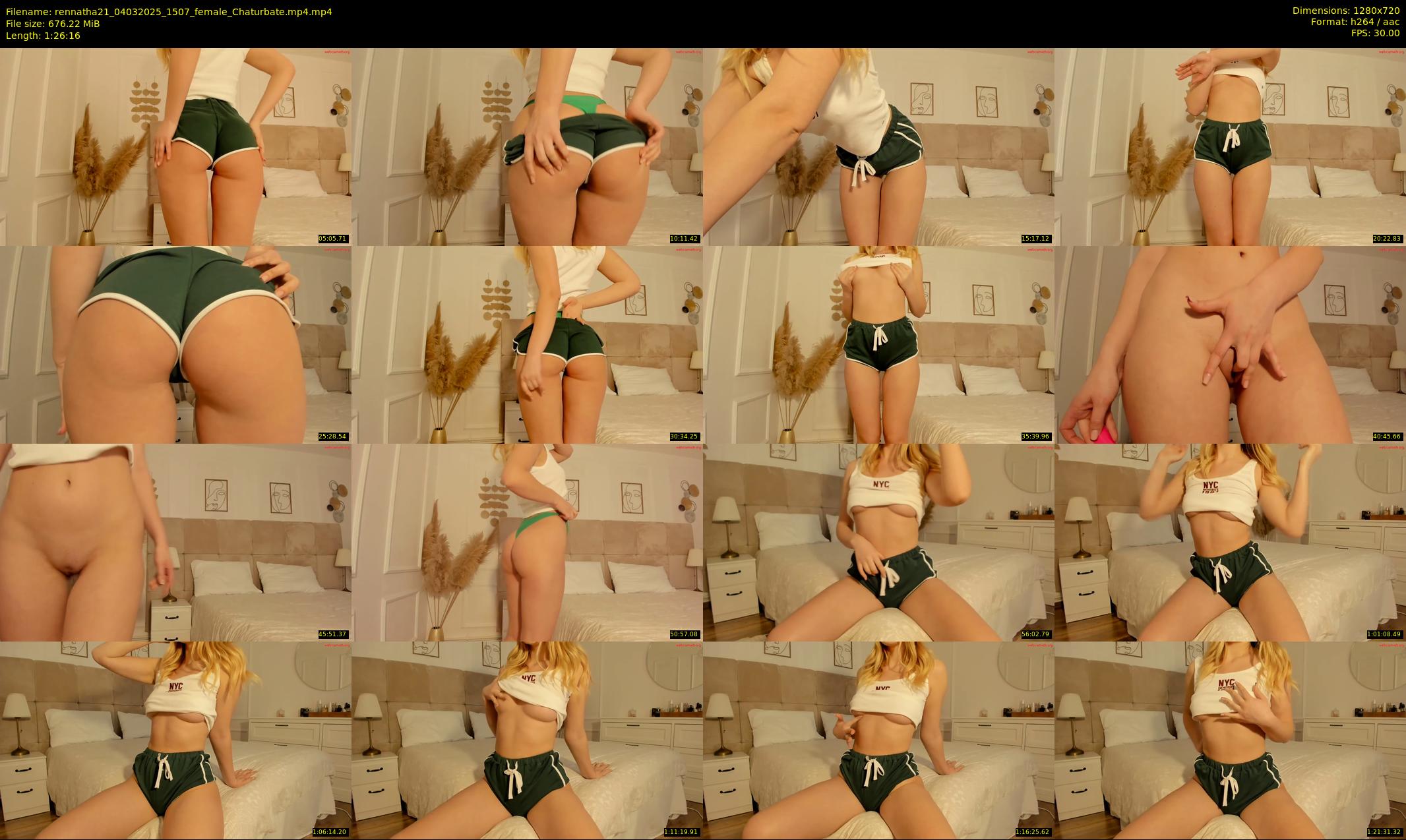 rennatha21 — 87 minute Chaturbate female cam show recording, 720p, Mar 4, 2025