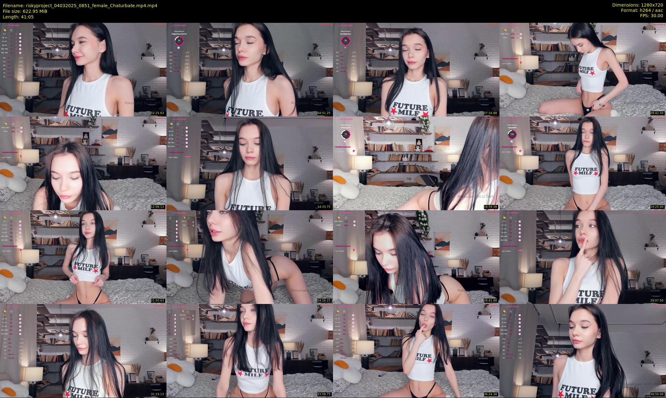 riskyproject — 42 minute Chaturbate couple cam show recording, 720p, Mar 4, 2025