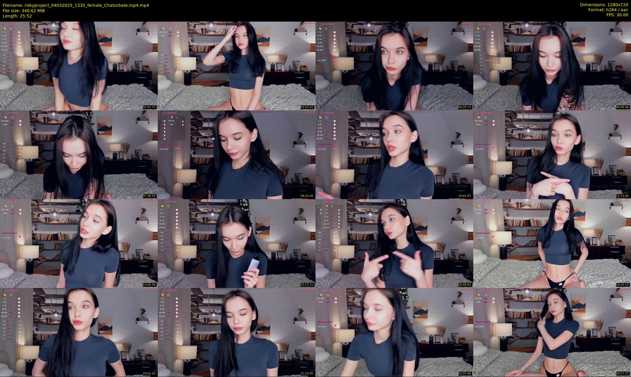 riskyproject — 26 minute Chaturbate couple cam show recording, 720p, Mar 4, 2025
