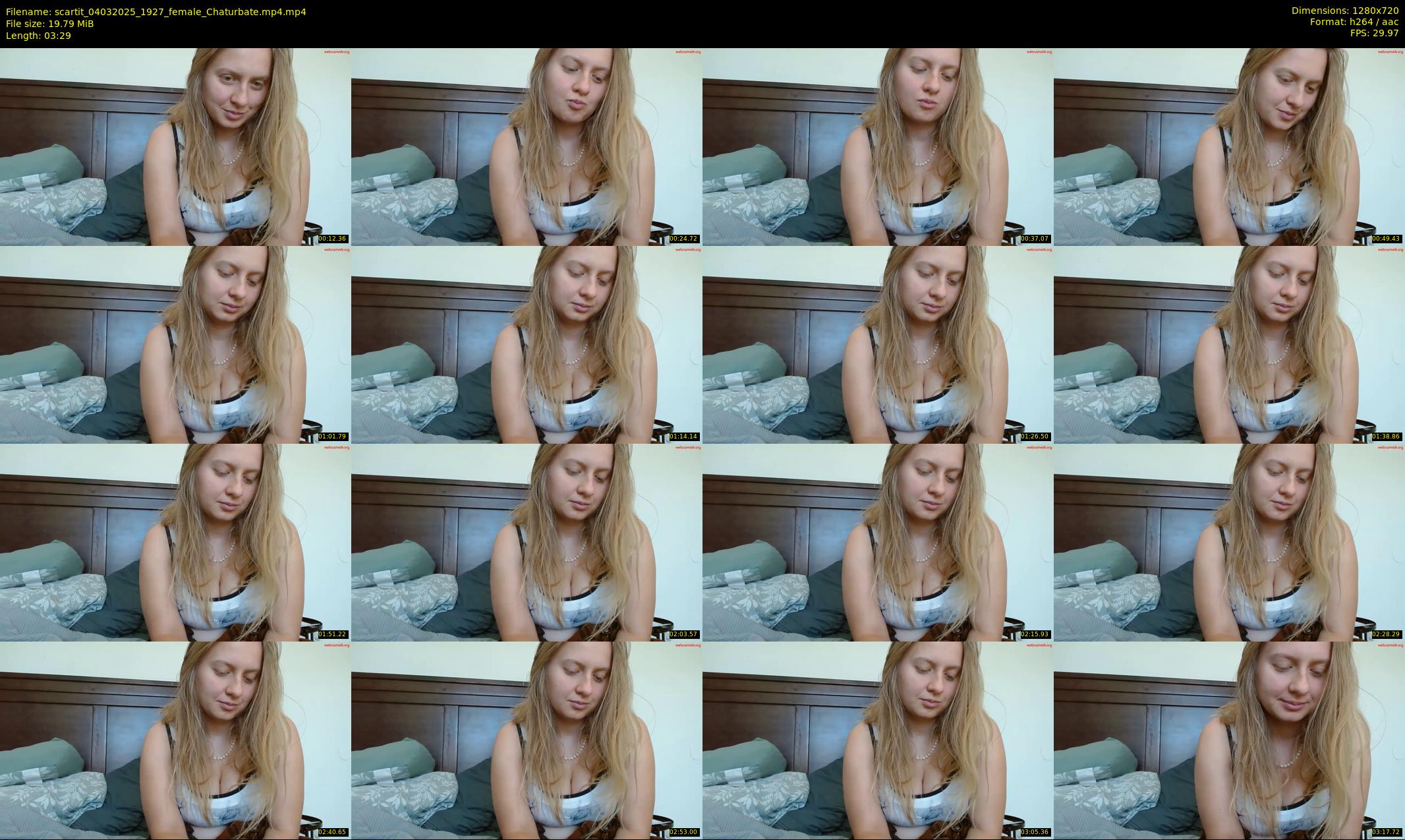 scartit — 4 minute Chaturbate female cam show recording, 720p, Mar 4, 2025