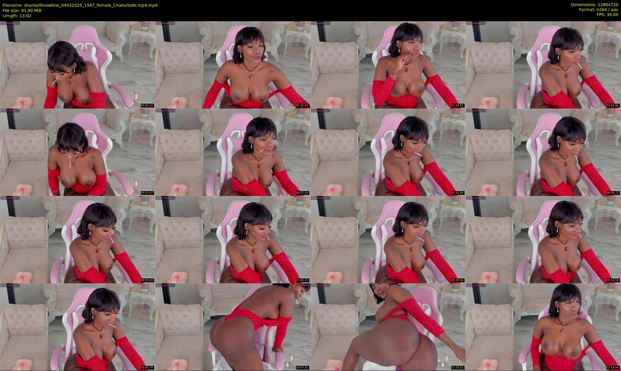 shantallknowless — 14 minute Chaturbate female cam show recording, 720p, Mar 4, 2025