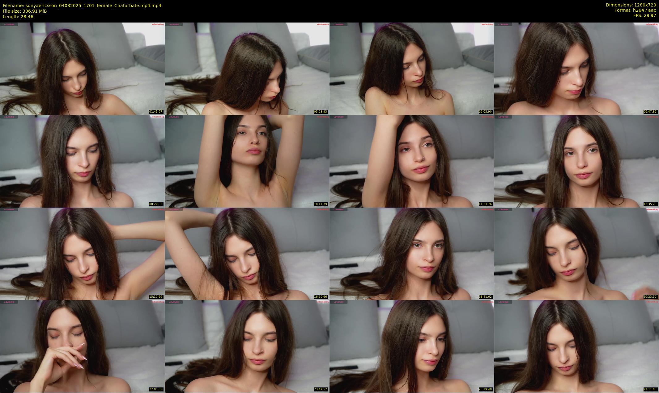 sonyaericsson — 29 minute Chaturbate female cam show recording, 720p, Mar 4, 2025