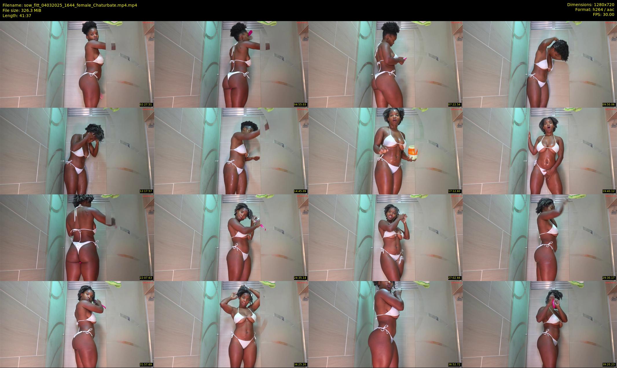 sow_fitt — 42 minute Chaturbate female cam show recording, 720p, Mar 4, 2025
