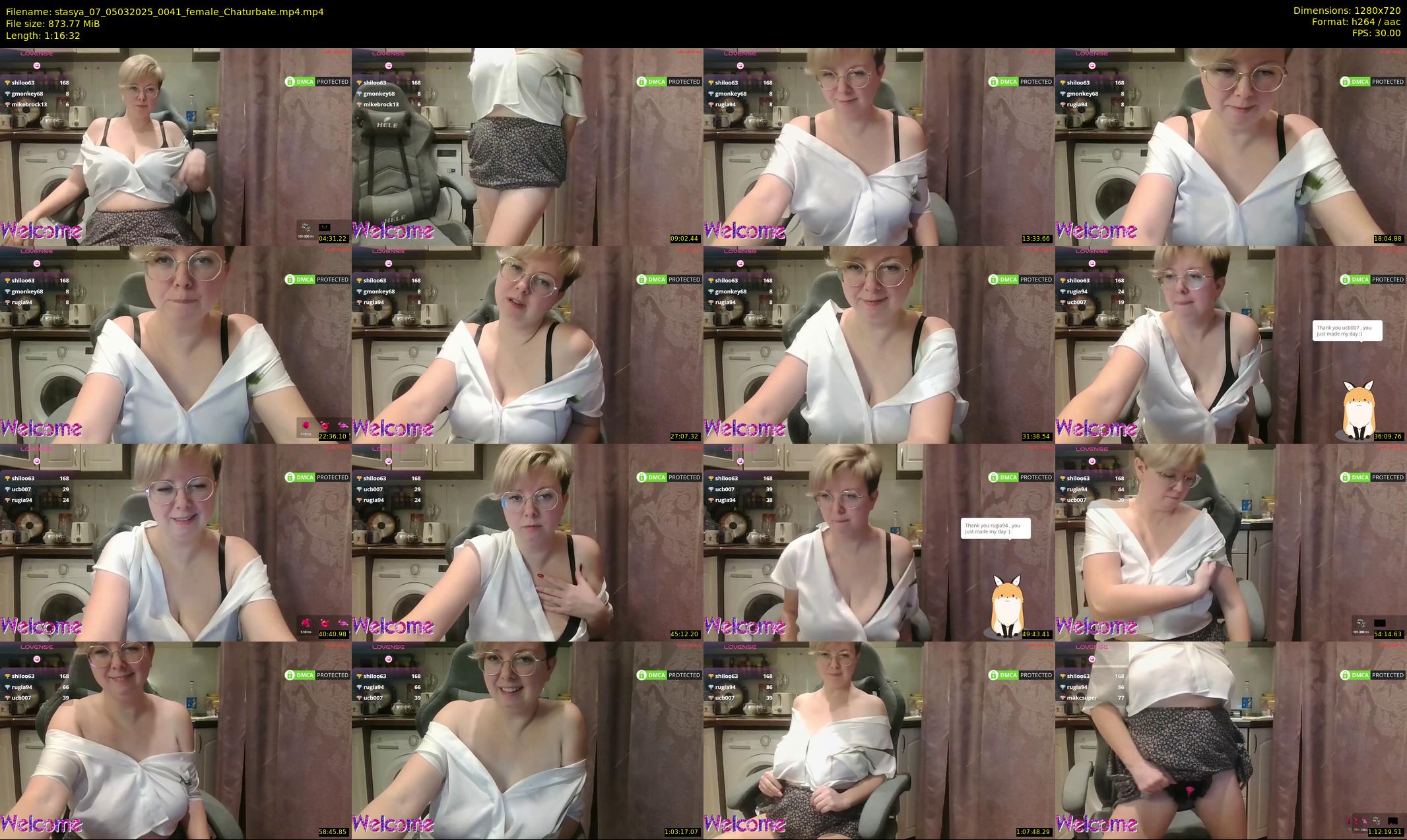 stasya_07 — 77 minute Chaturbate female cam show recording, 720p, Mar 5, 2025