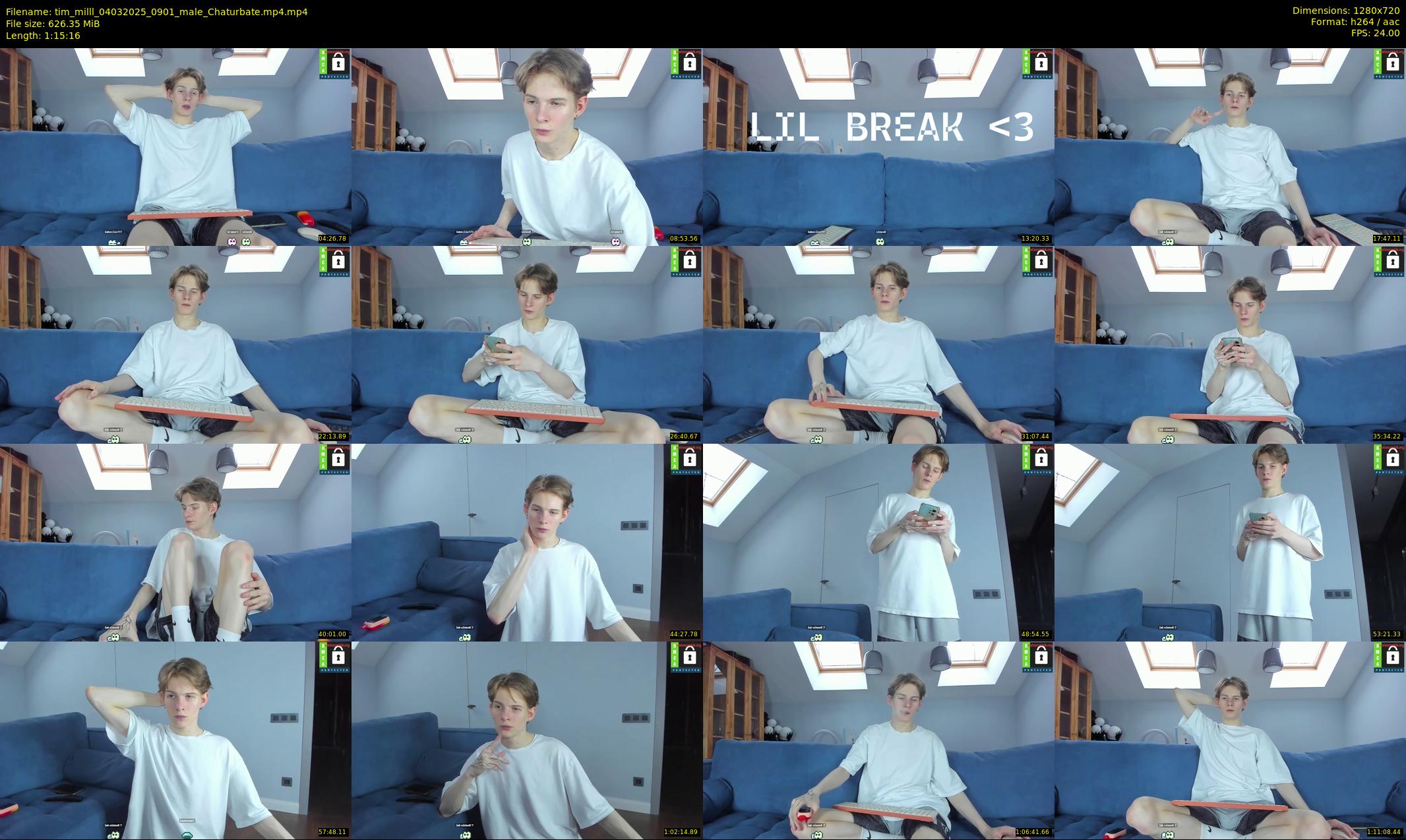 tim_milll — 76 minute Chaturbate male cam show recording, 720p, Mar 4, 2025