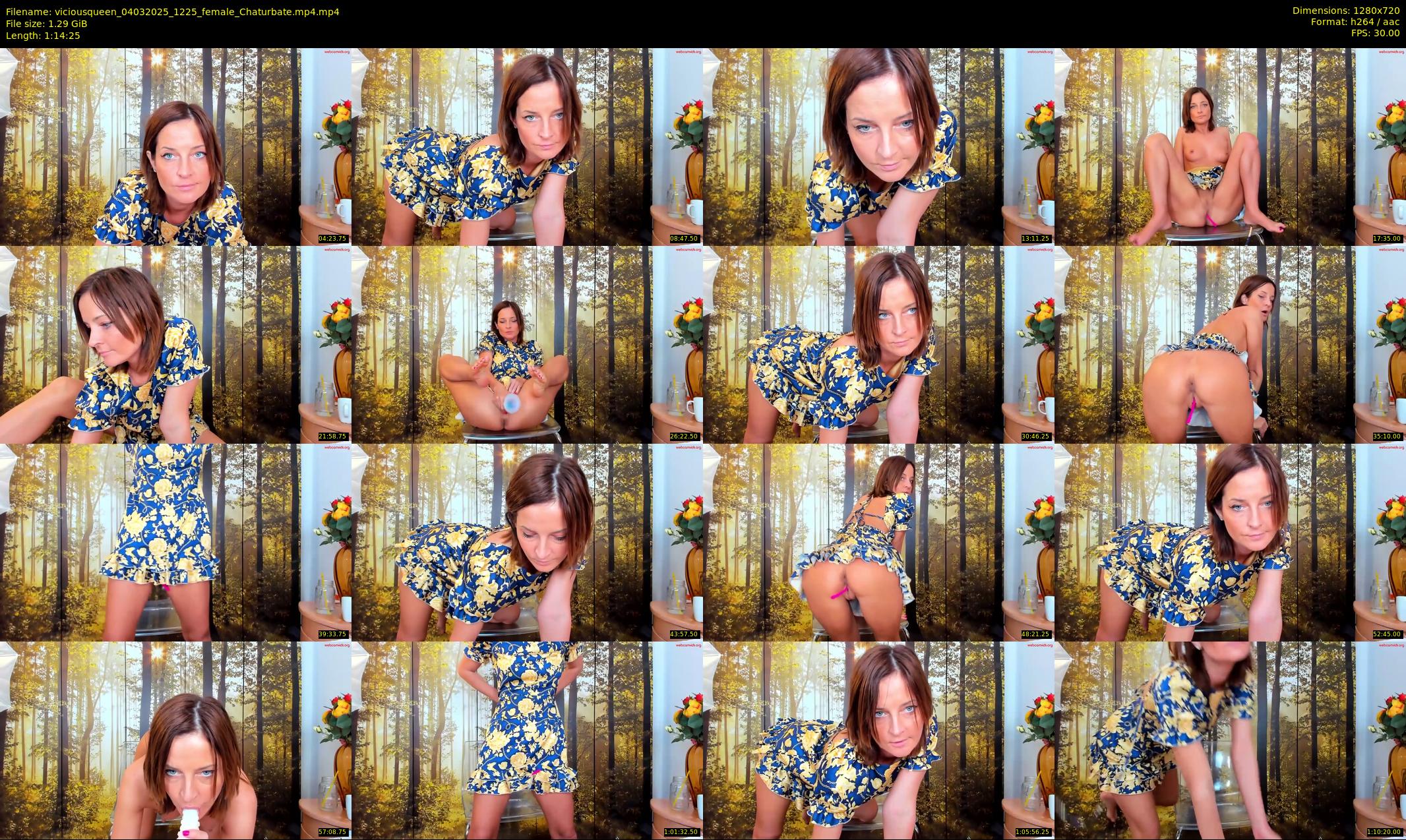 viciousqueen — 75 minute Chaturbate female cam show recording, 720p, Mar 4, 2025
