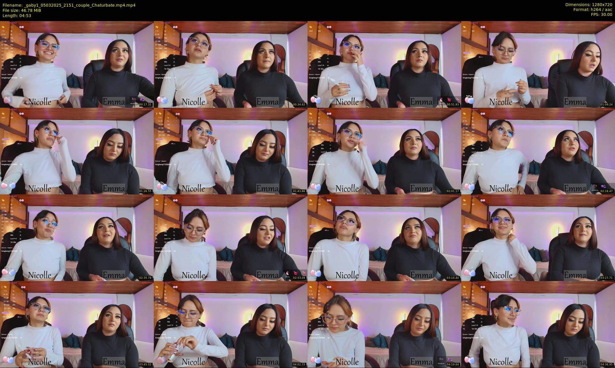 _gaby1 — 5 minute Chaturbate female cam show recording, 720p, Mar 5, 2025