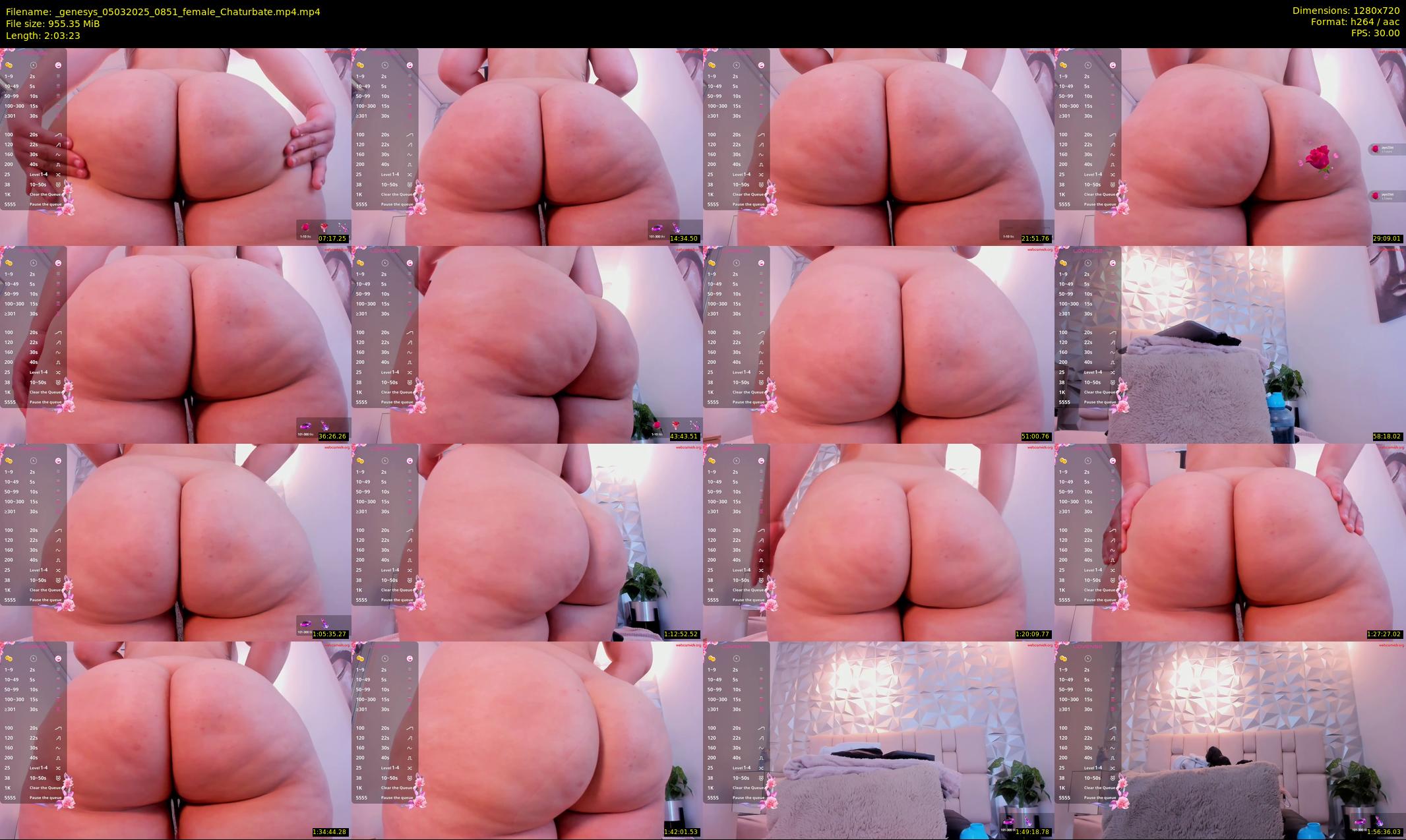 _genesys — 124 minute Chaturbate female cam show recording, 720p, Mar 5, 2025