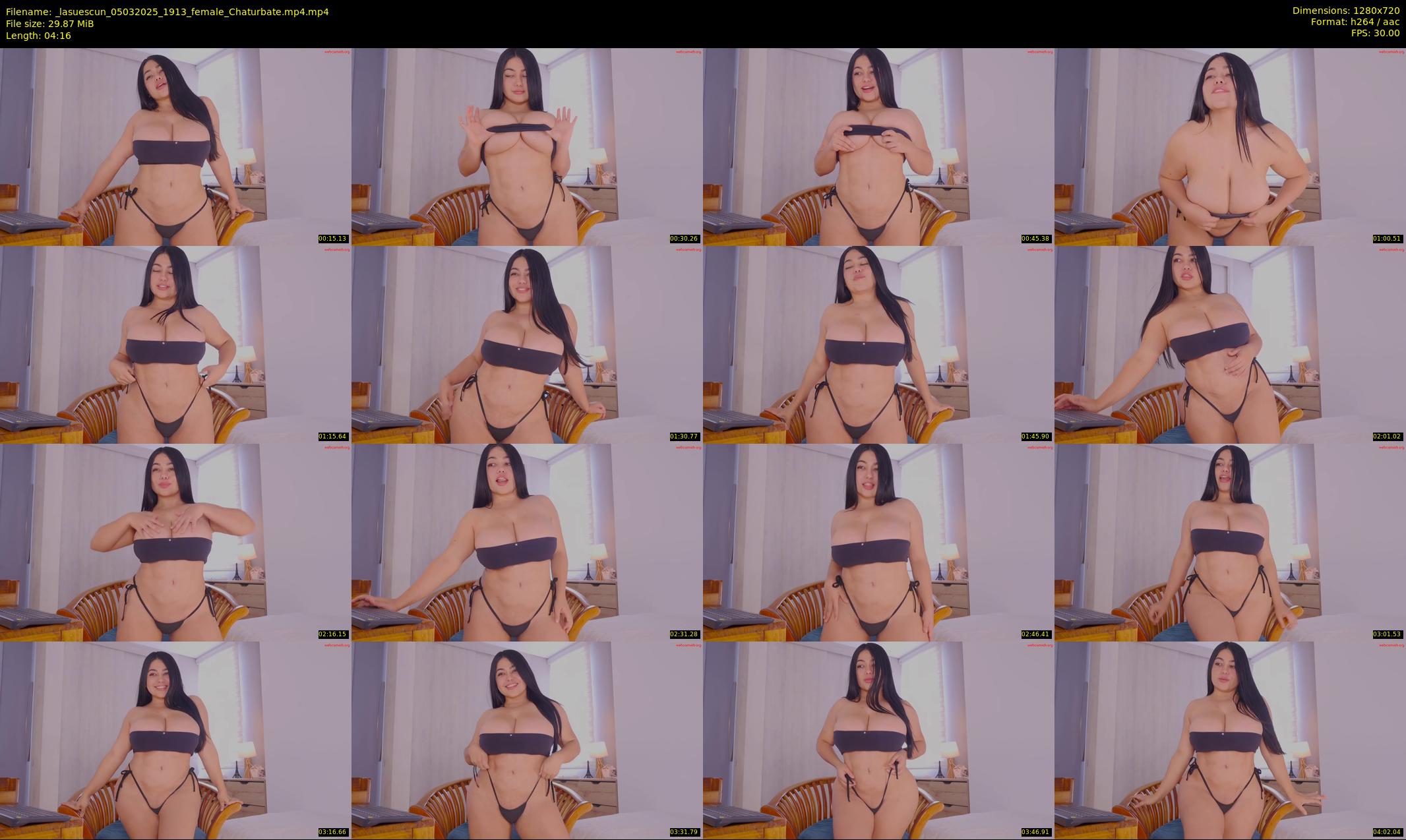_lasuescun — 5 minute Chaturbate female cam show recording, 720p, Mar 5, 2025