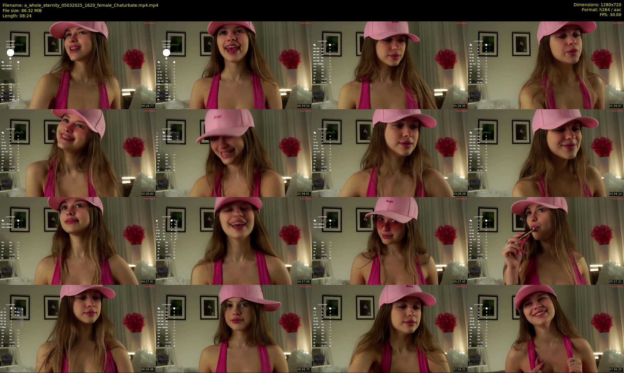 a_whole_eternity — 9 minute Chaturbate female cam show recording, 720p, Mar 5, 2025