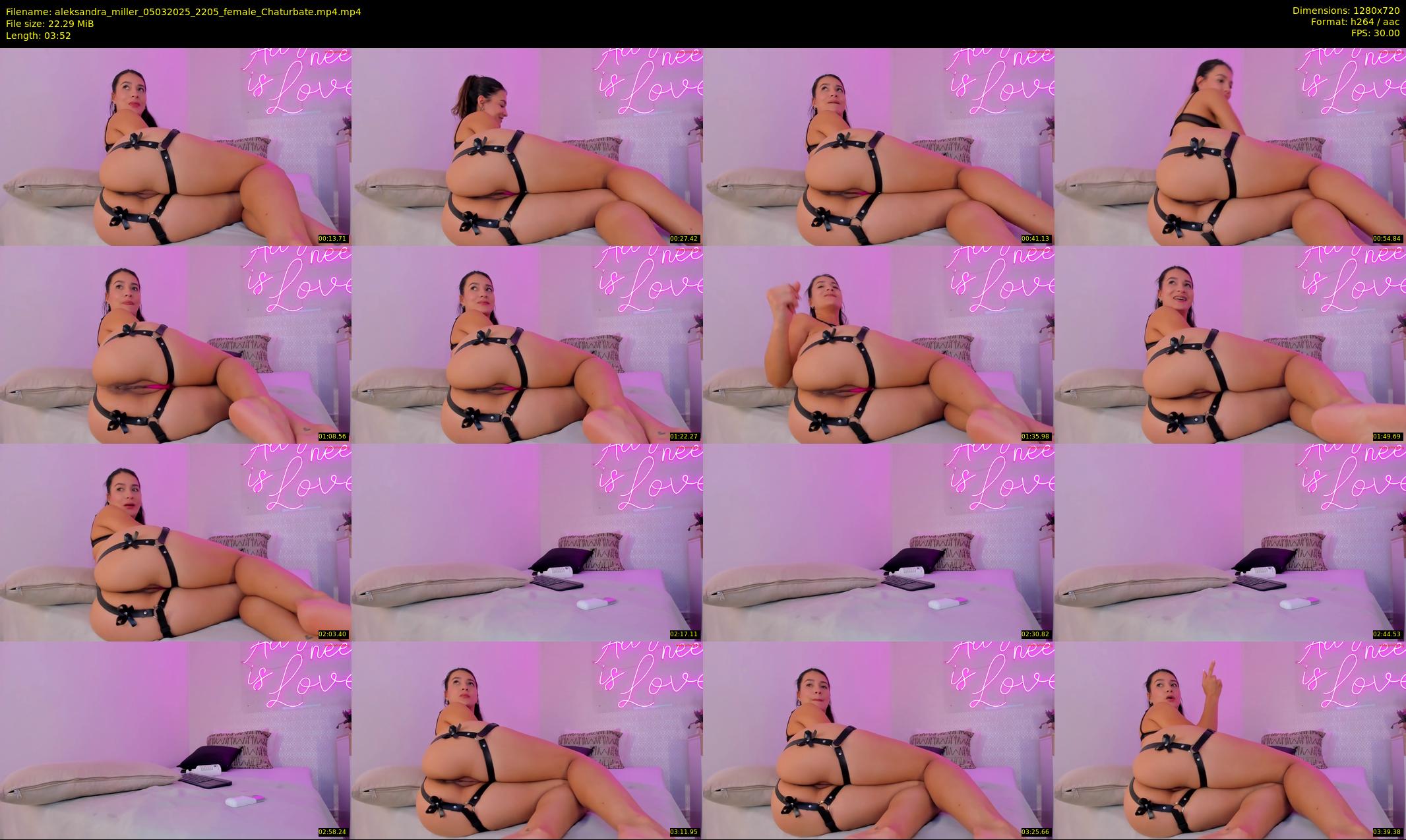aleksandra_miller — 4 minute Chaturbate female cam show recording, 720p, Mar 5, 2025