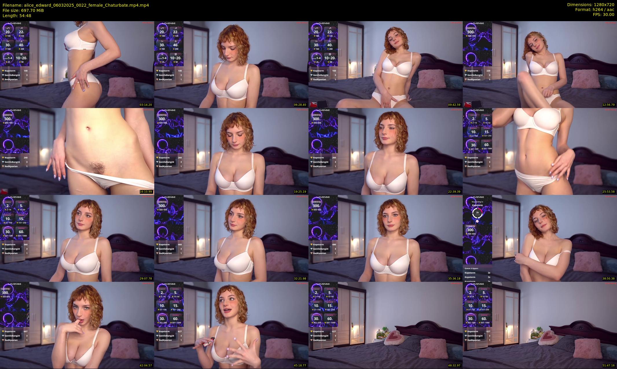 alice_edward — 55 minute Chaturbate couple cam show recording, 720p, Mar 6, 2025