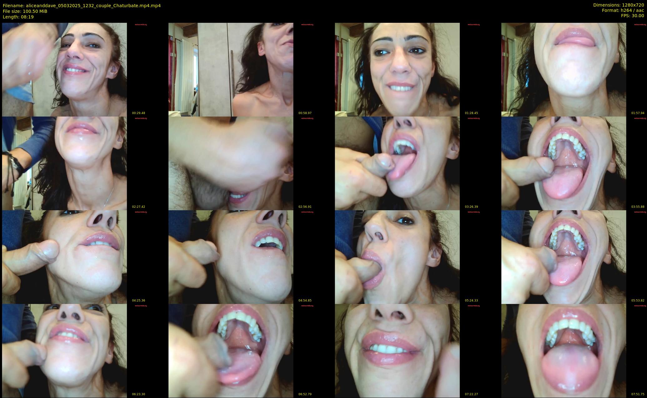 aliceanddave — 9 minute Chaturbate couple cam show recording, 720p, Mar 5, 2025