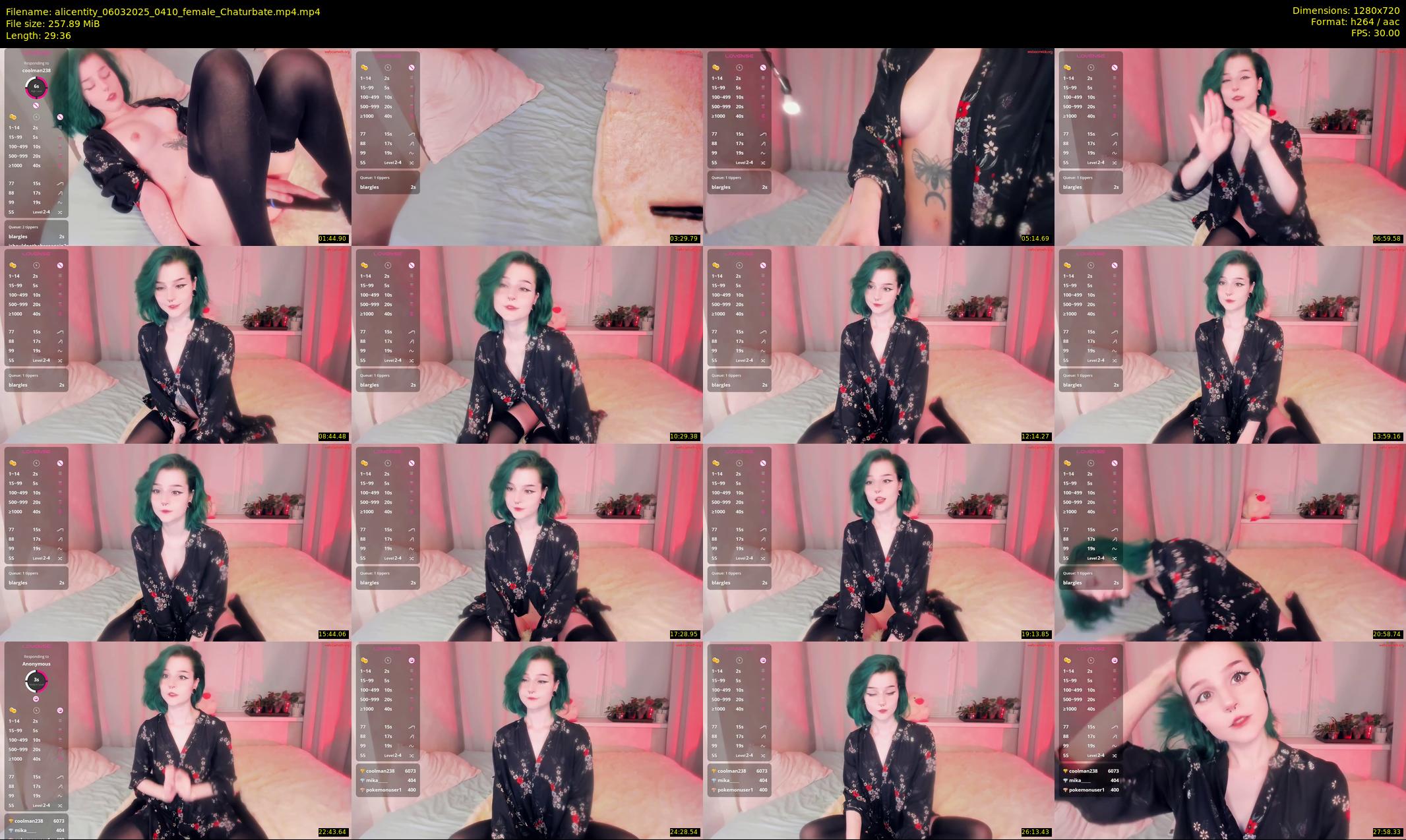 alicentity — 30 minute Chaturbate female cam show recording, 720p, Mar 6, 2025