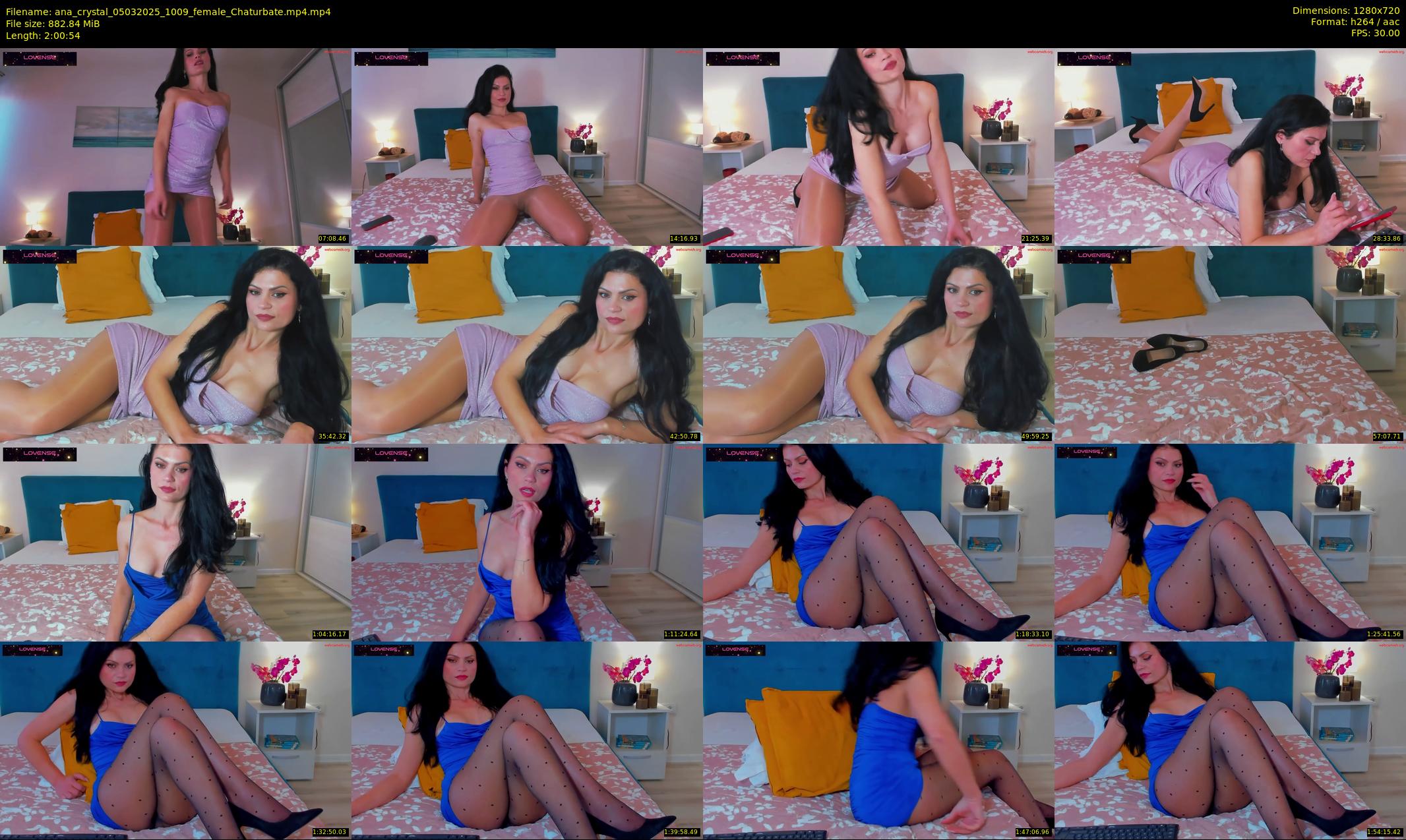 ana_crystal — 121 minute Chaturbate female cam show recording, 720p, Mar 5, 2025