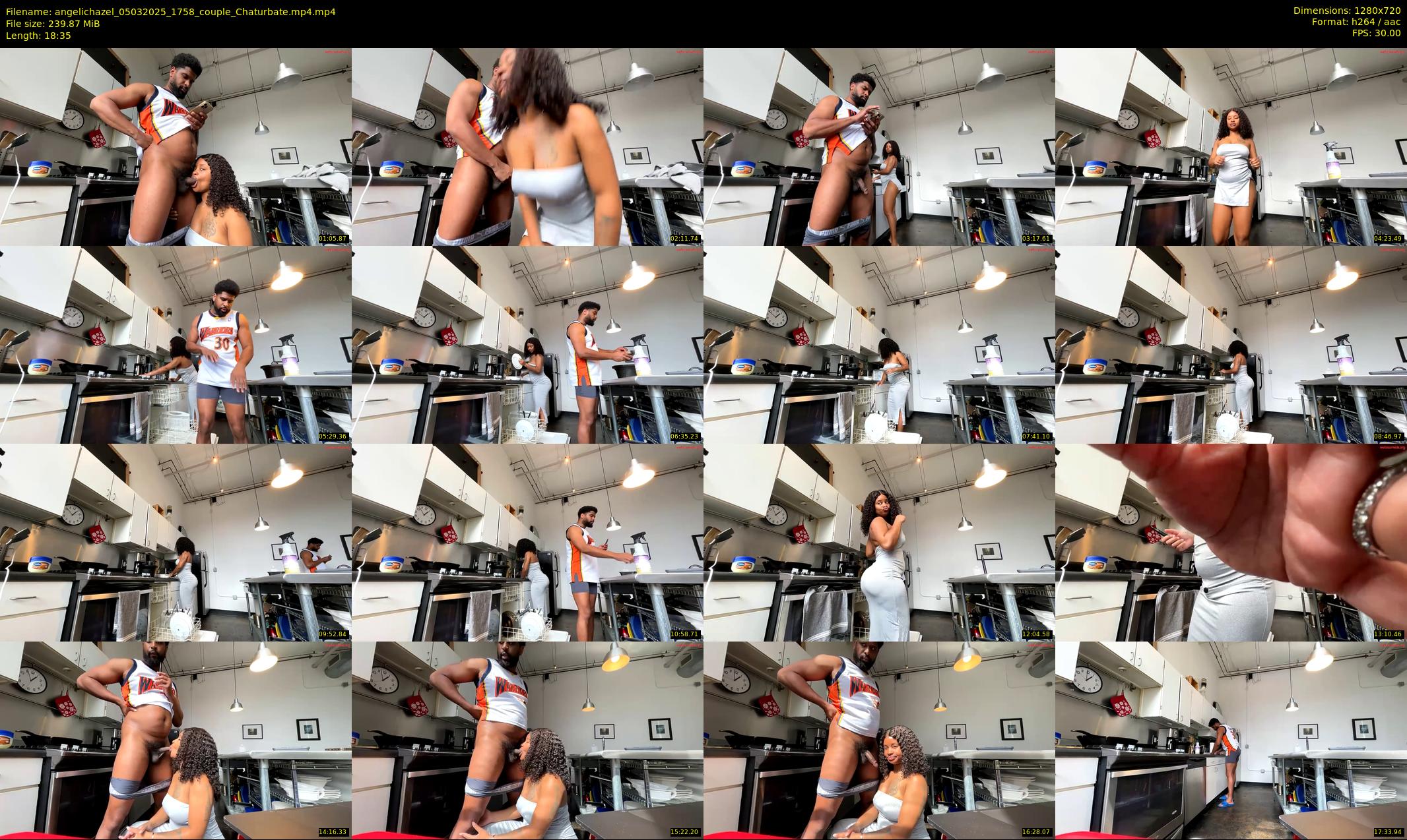 angelichazel — 19 minute Chaturbate couple cam show recording, 720p, Mar 5, 2025