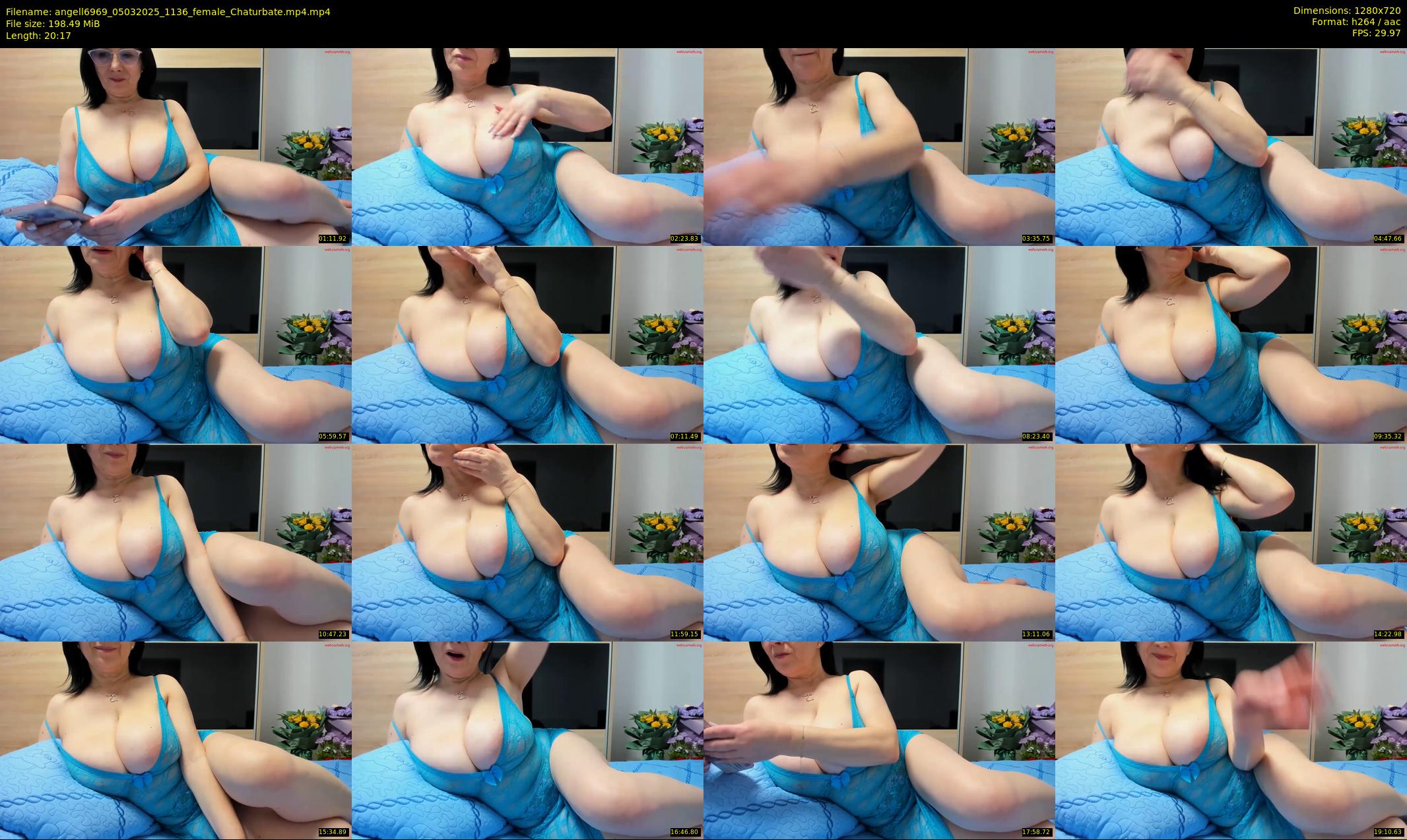 angell6969 — 21 minute Chaturbate female cam show recording, 720p, Mar 5, 2025