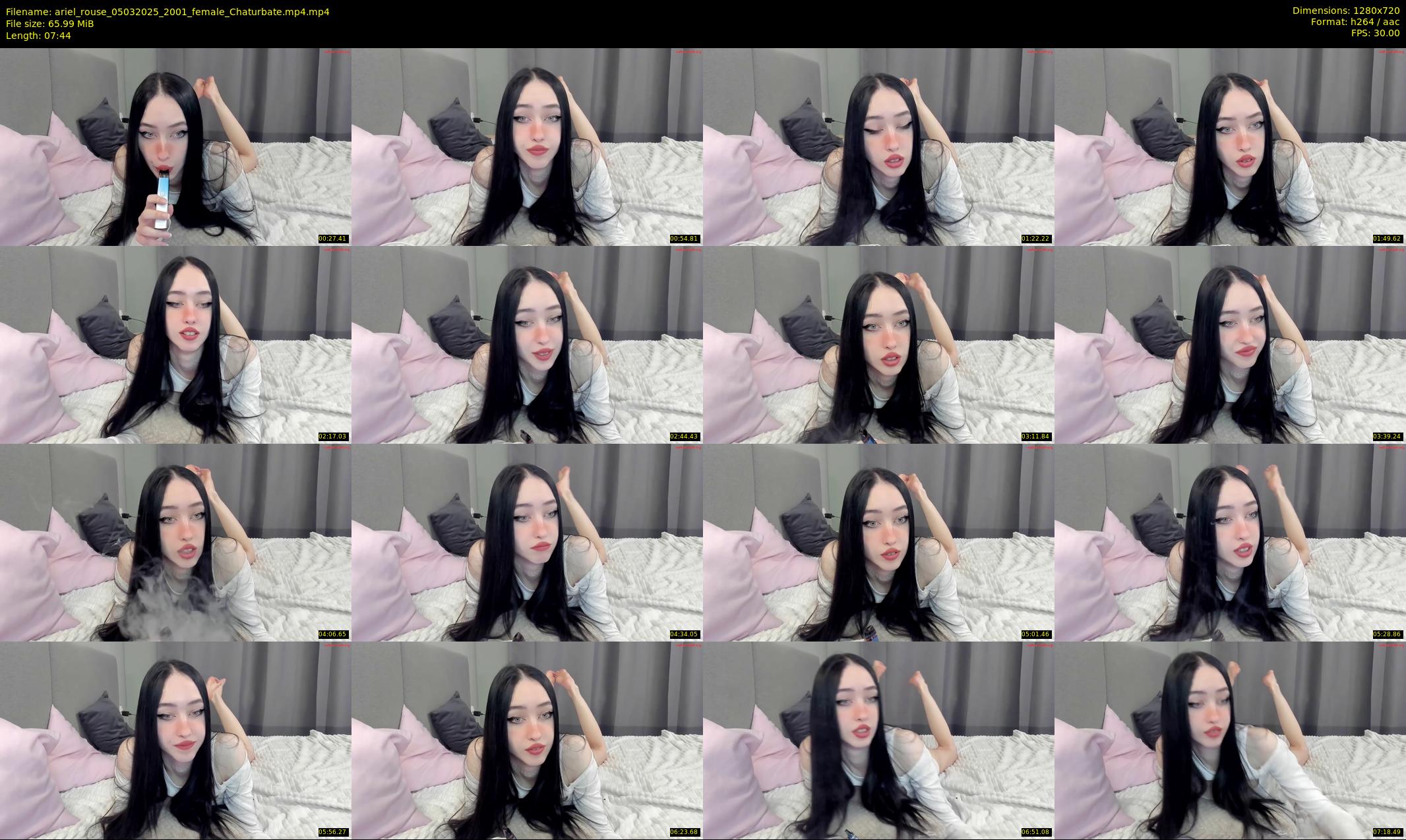 ariel_rouse — 8 minute Chaturbate female cam show recording, 720p, Mar 5, 2025