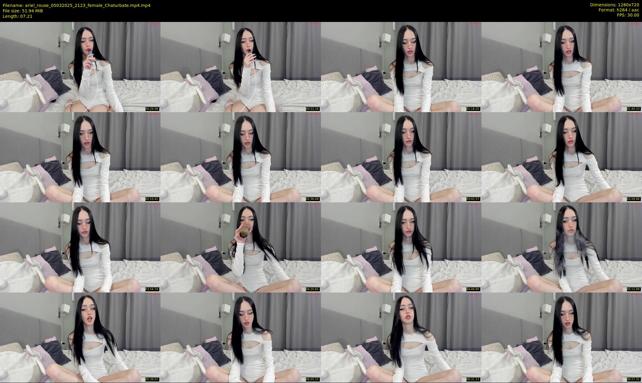 ariel_rouse — 8 minute Chaturbate female cam show recording, 720p, Mar 5, 2025