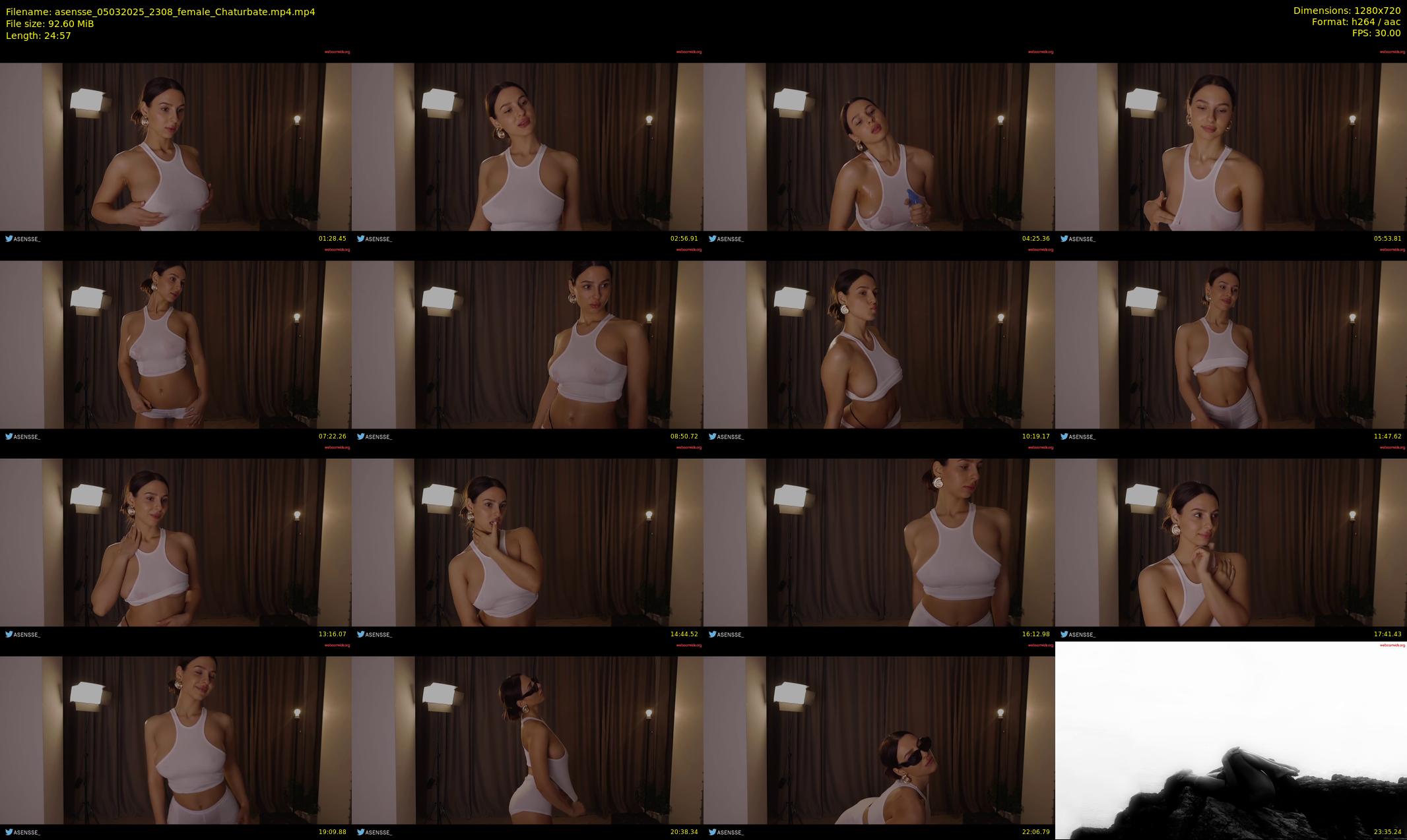asensse — 25 minute Chaturbate female cam show recording, 720p, Mar 5, 2025