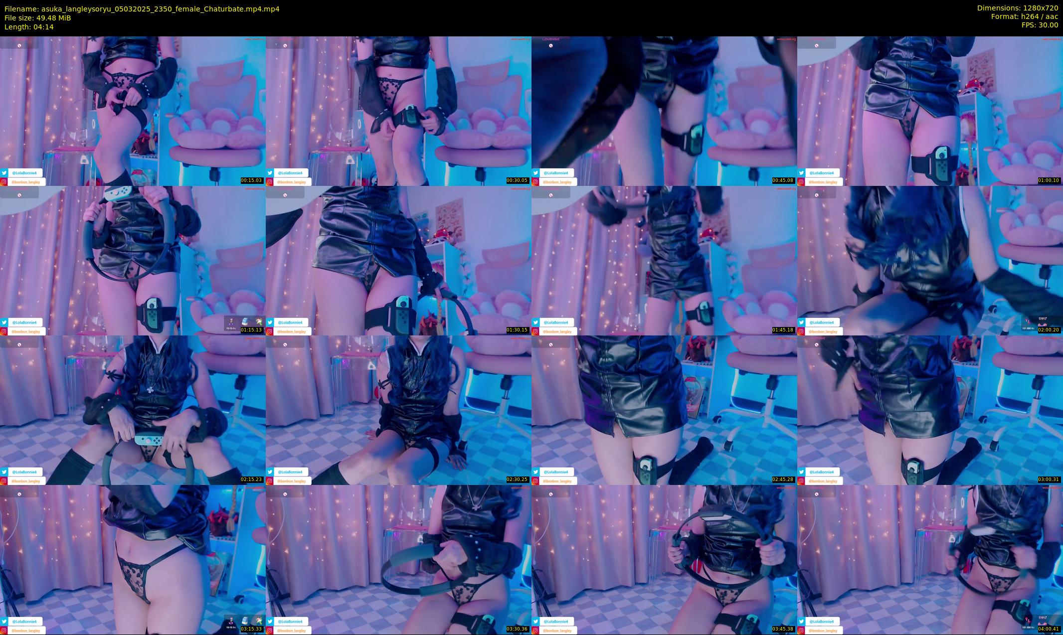 asuka_langleysoryu — 5 minute Chaturbate female cam show recording, 720p, Mar 5, 2025
