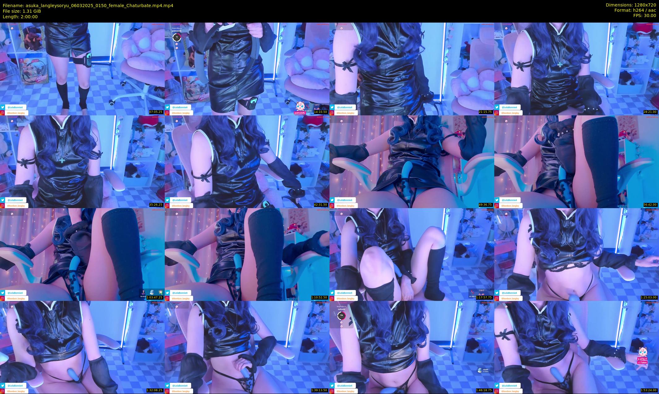 asuka_langleysoryu — 120 minute Chaturbate female cam show recording, 720p, Mar 6, 2025