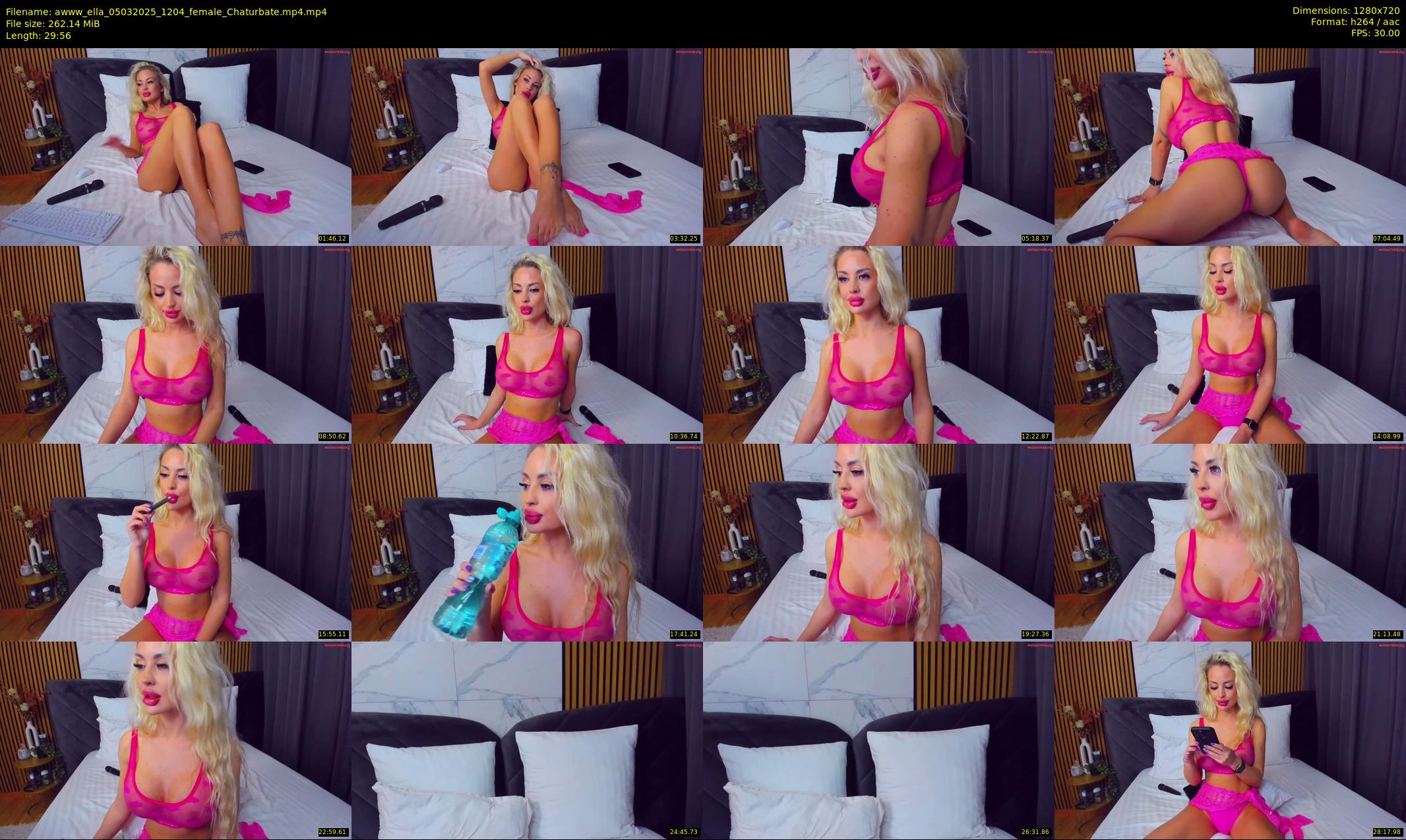 awww_ella — 30 minute Chaturbate female cam show recording, 720p, Mar 5, 2025