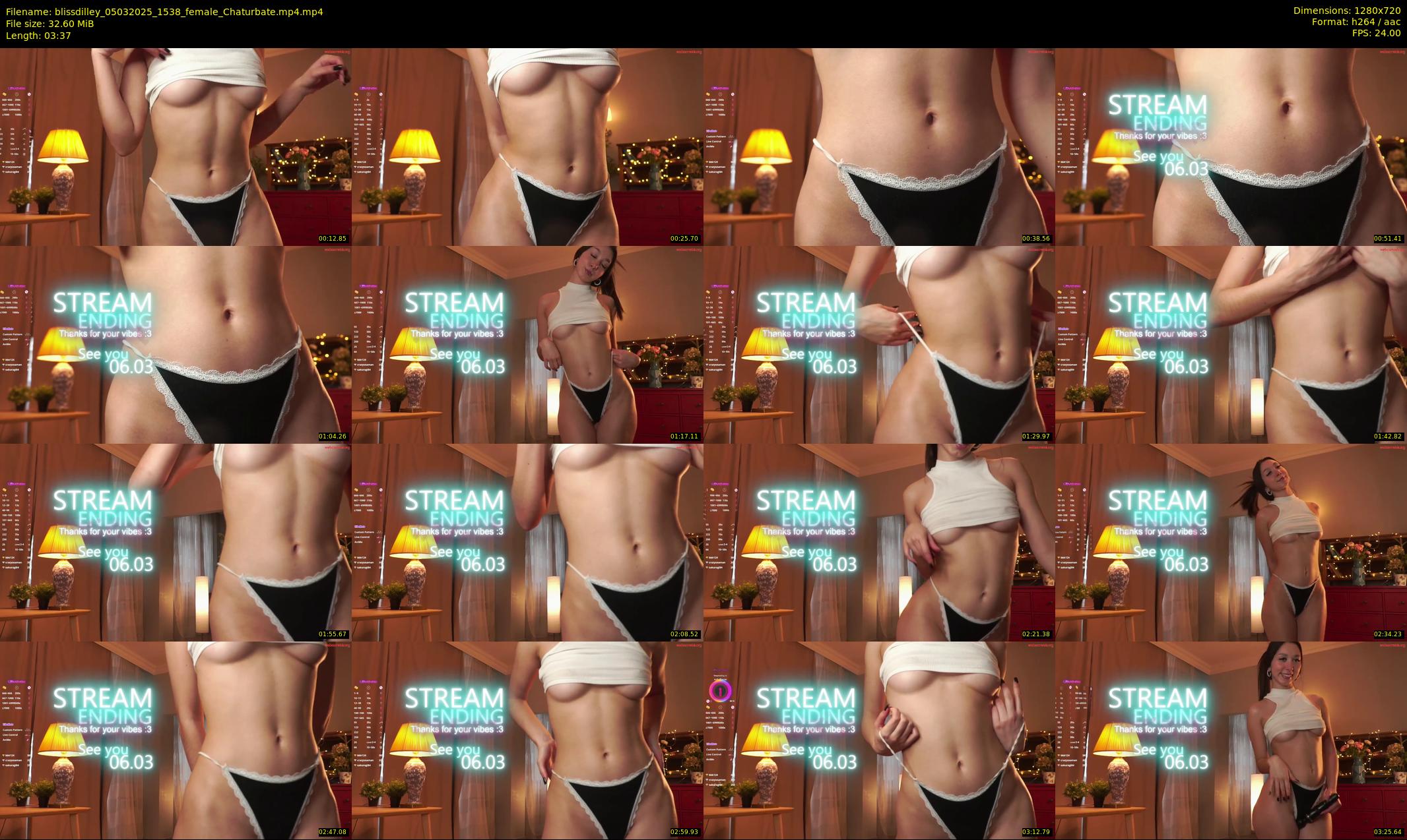 blissdilley — 4 minute Chaturbate female cam show recording, 720p, Mar 5, 2025