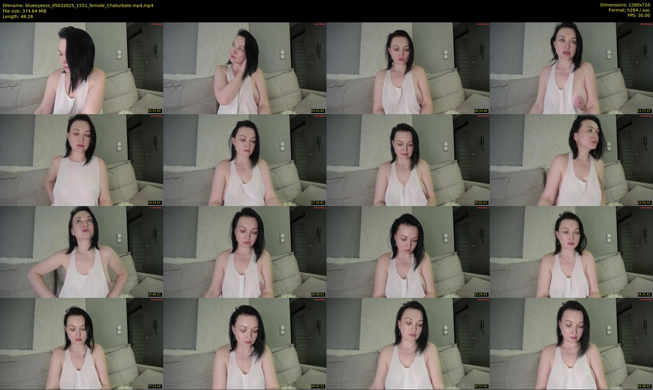 blueeyeess — 49 minute Chaturbate female cam show recording, 720p, Mar 5, 2025