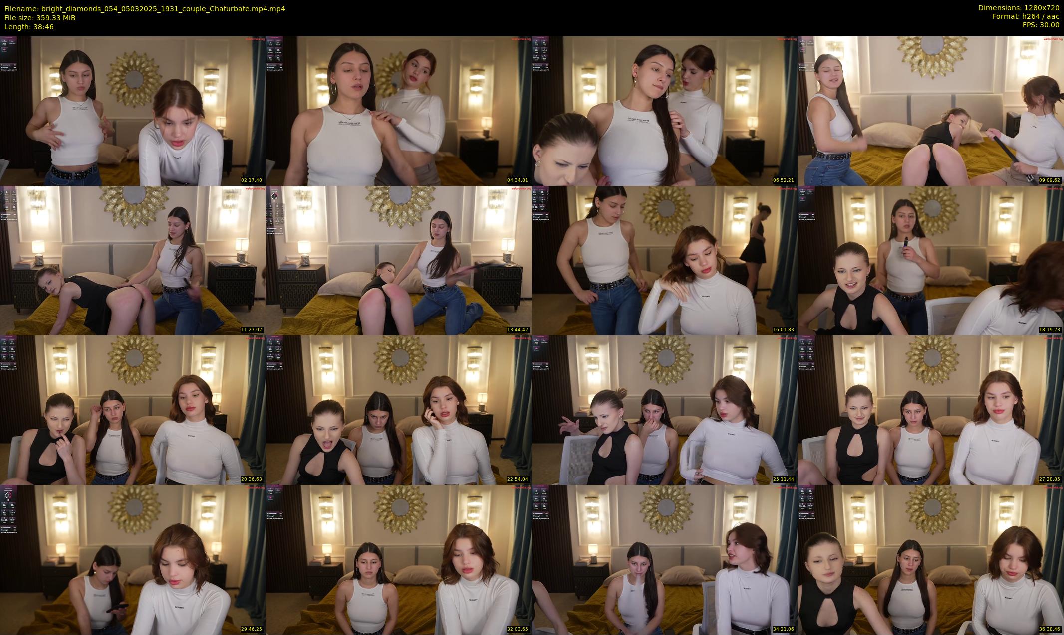 bright_diamonds_054 — 39 minute Chaturbate couple cam show recording, 720p, Mar 5, 2025