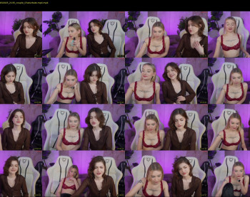 bright_diamonds_054 — 64 minute Chaturbate couple cam show recording, 720p, Mar 5, 2025