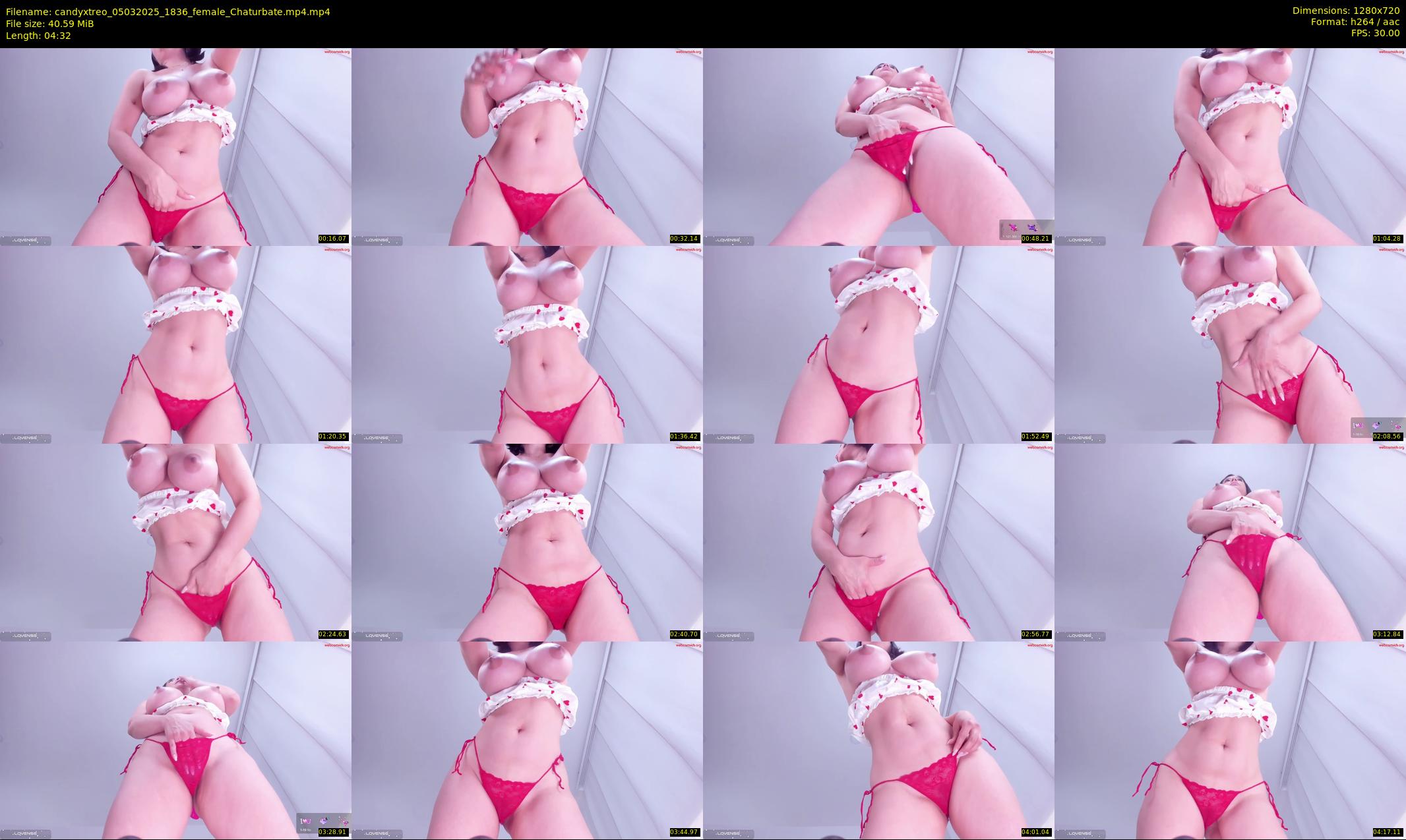 candyxtreo — 5 minute Chaturbate couple cam show recording, 720p, Mar 5, 2025
