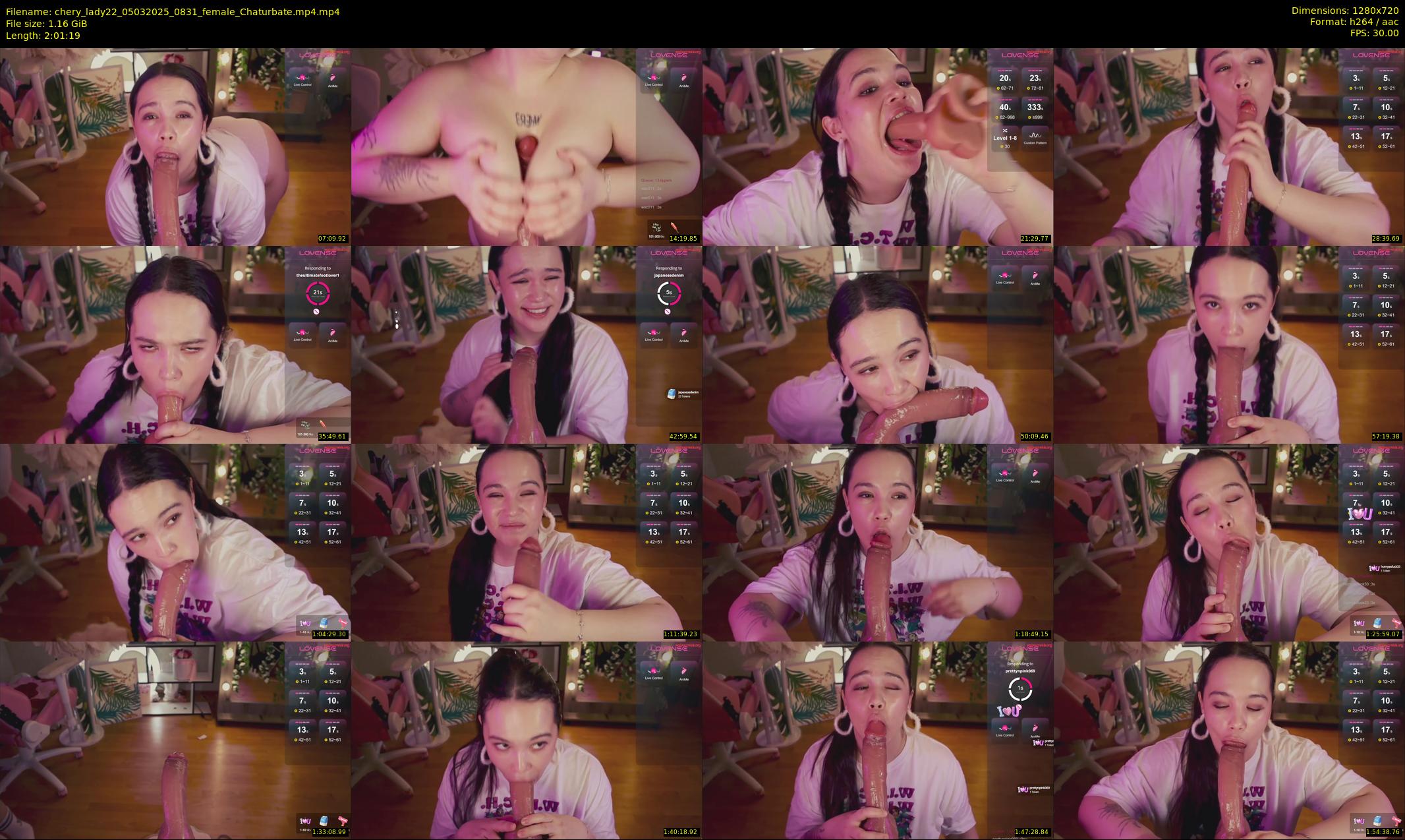 chery_lady22 — 122 minute Chaturbate female cam show recording, 720p, Mar 5, 2025