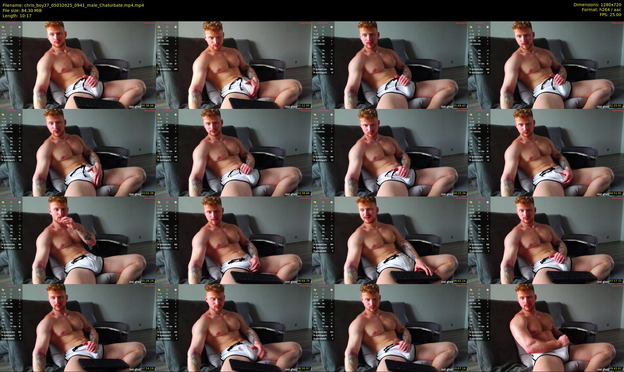 chris_boy37 — 11 minute Chaturbate male cam show recording, 720p, Mar 5, 2025