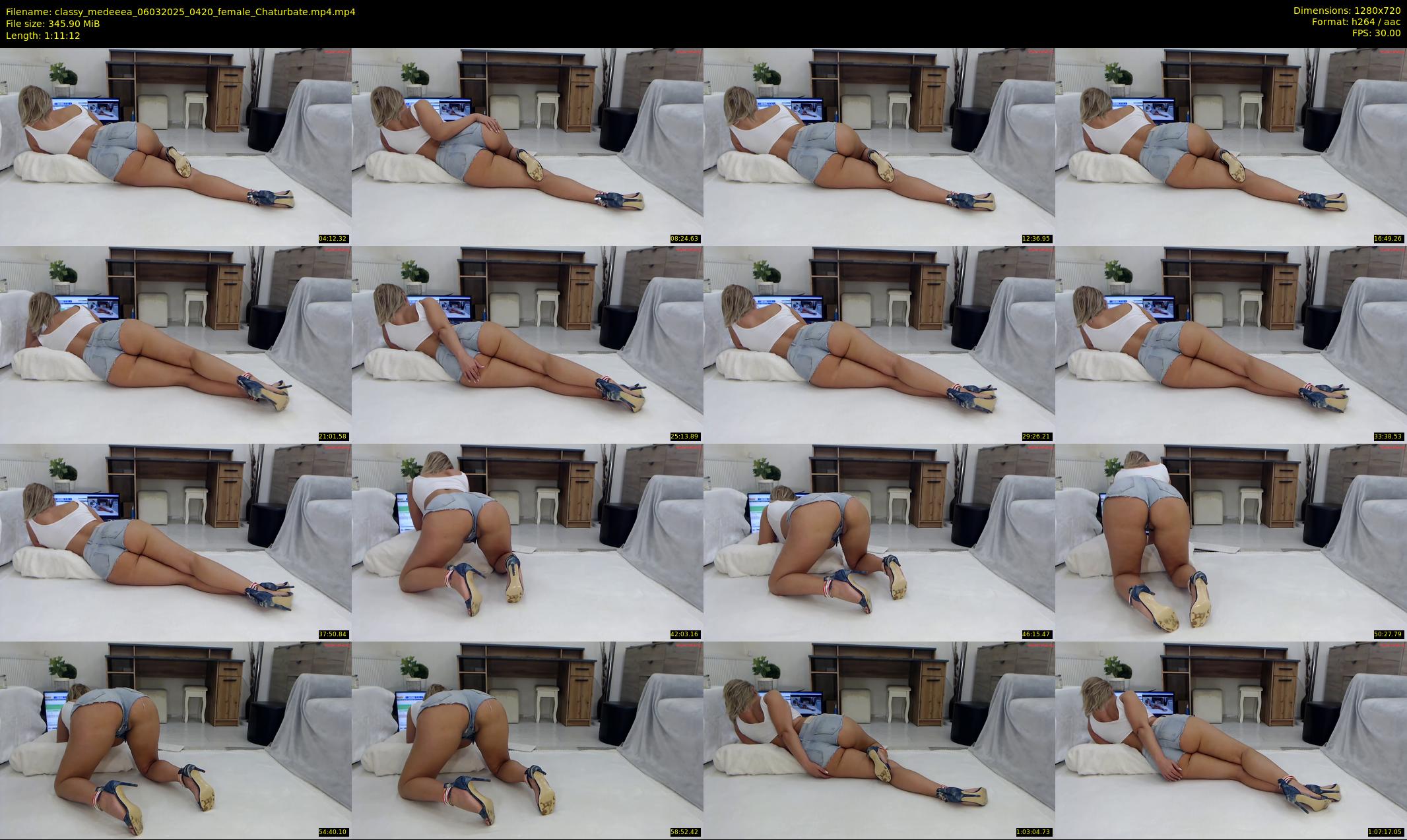 classy_medeeea — 72 minute Chaturbate female cam show recording, 720p, Mar 6, 2025