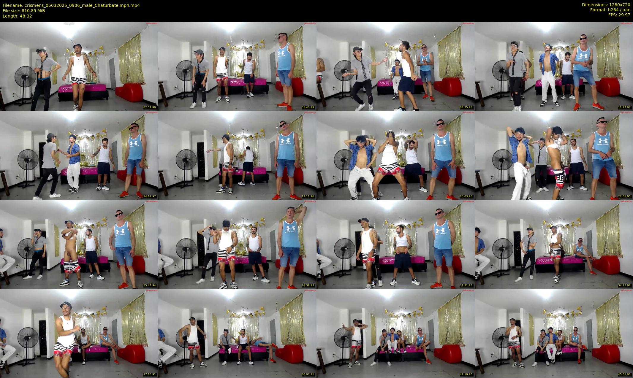 crismens — 49 minute Chaturbate male cam show recording, 720p, Mar 5, 2025