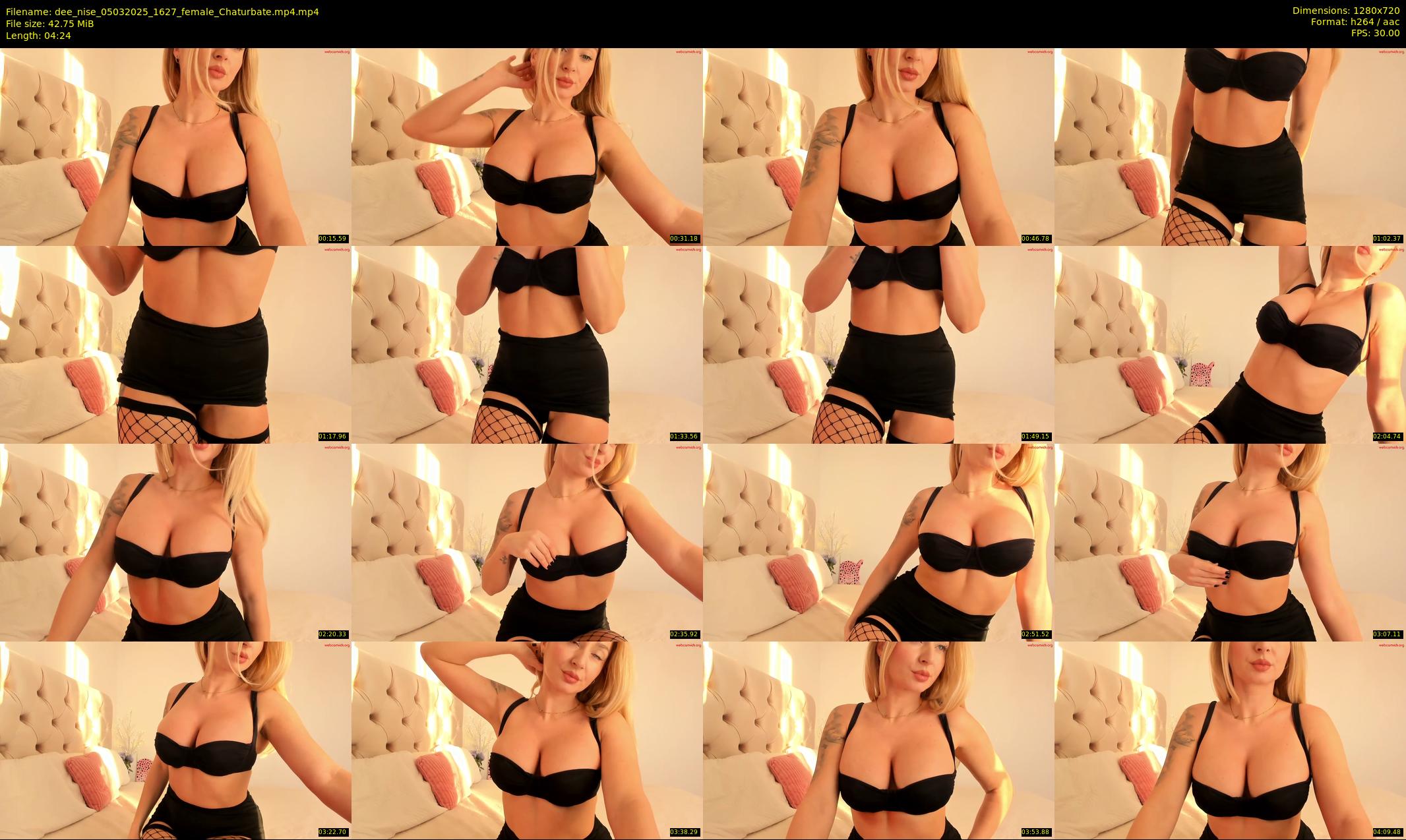 dee_nise — 5 minute Chaturbate female cam show recording, 720p, Mar 5, 2025