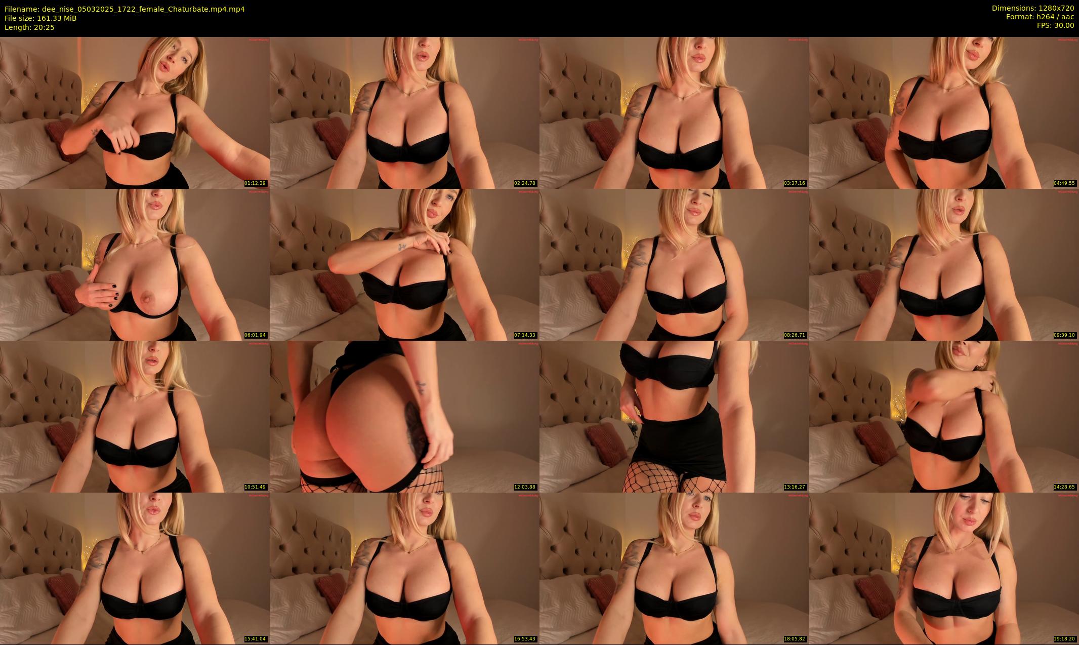 dee_nise — 21 minute Chaturbate female cam show recording, 720p, Mar 5, 2025