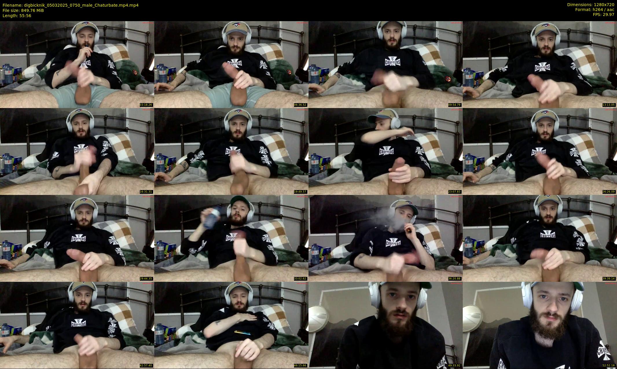 digbicknik — 56 minute Chaturbate male cam show recording, 720p, Mar 5, 2025