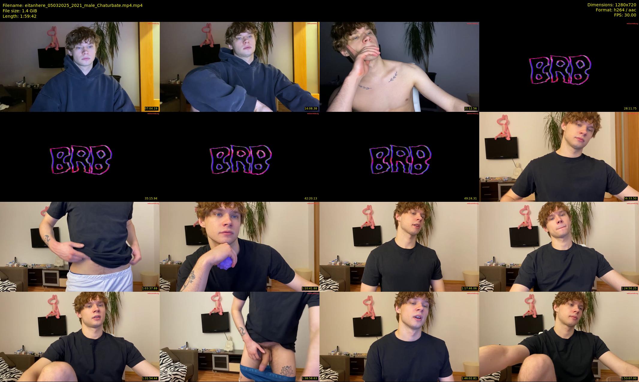 eitanhere — 120 minute Chaturbate male cam show recording, 720p, Mar 5, 2025