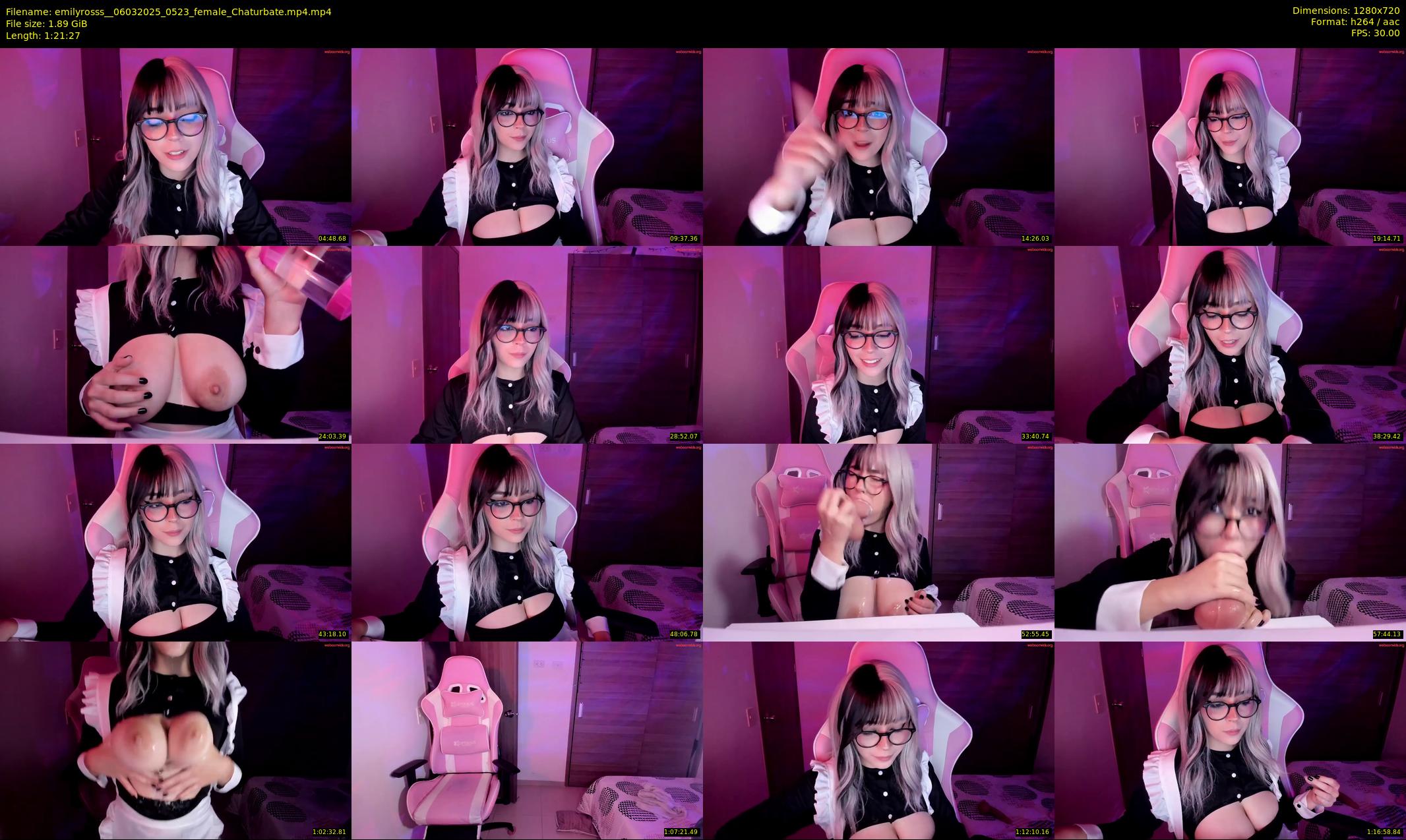 emilyrosss_ — 82 minute Chaturbate female cam show recording, 720p, Mar 6, 2025