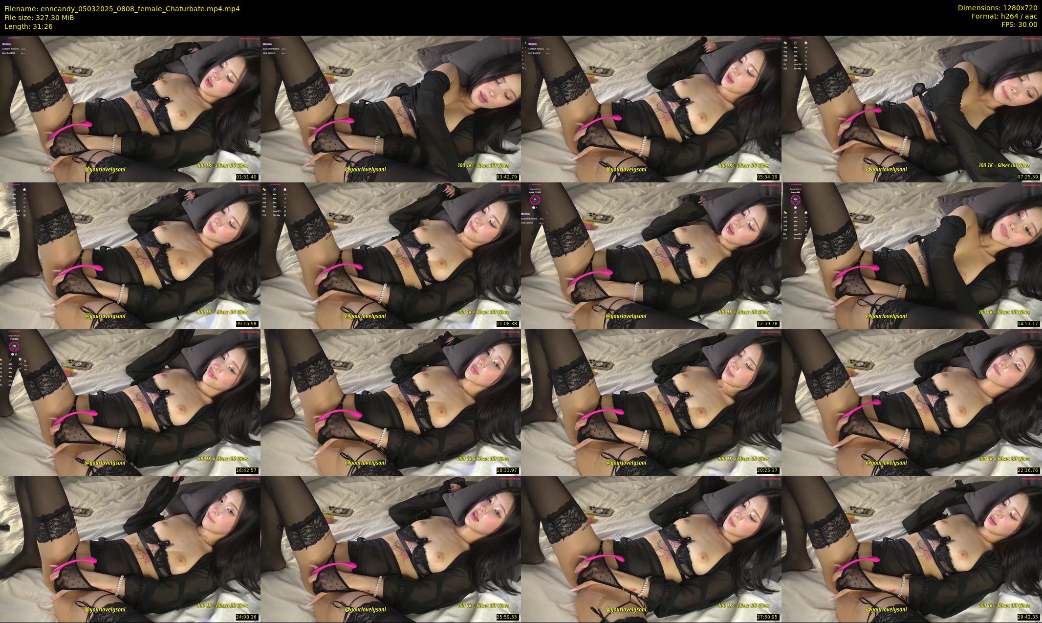 enncandy — 32 minute Chaturbate female cam show recording, 720p, Mar 5, 2025