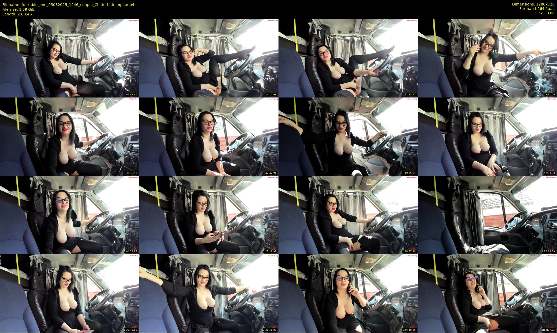 fuckable_one — 121 minute Chaturbate couple cam show recording, 720p, Mar 5, 2025