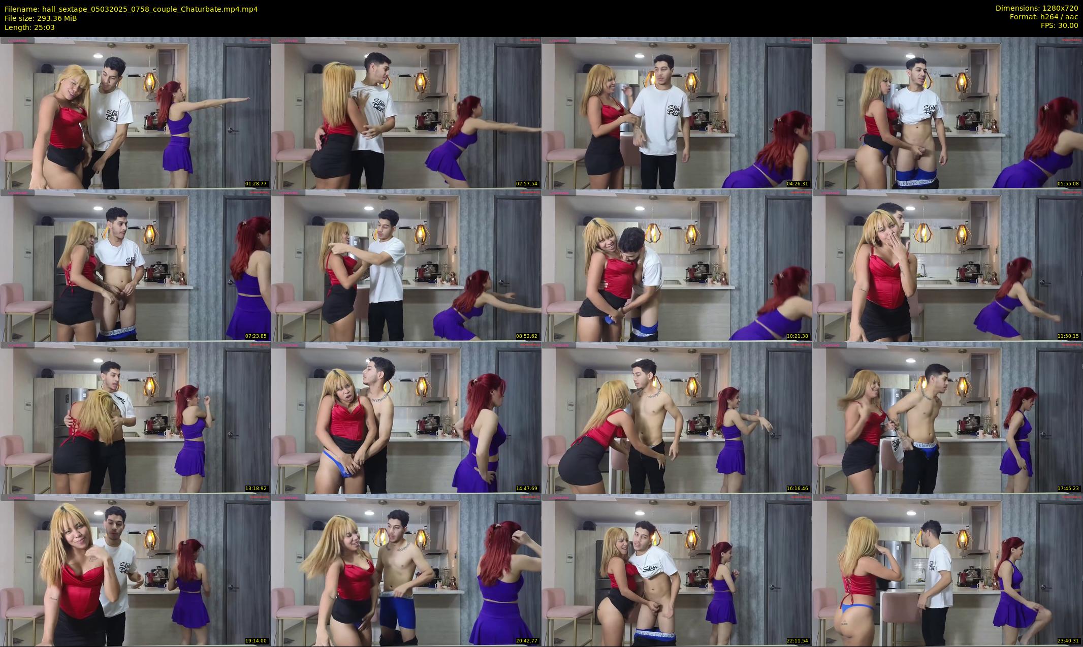 hall_sextape — 26 minute Chaturbate couple cam show recording, 720p, Mar 5, 2025