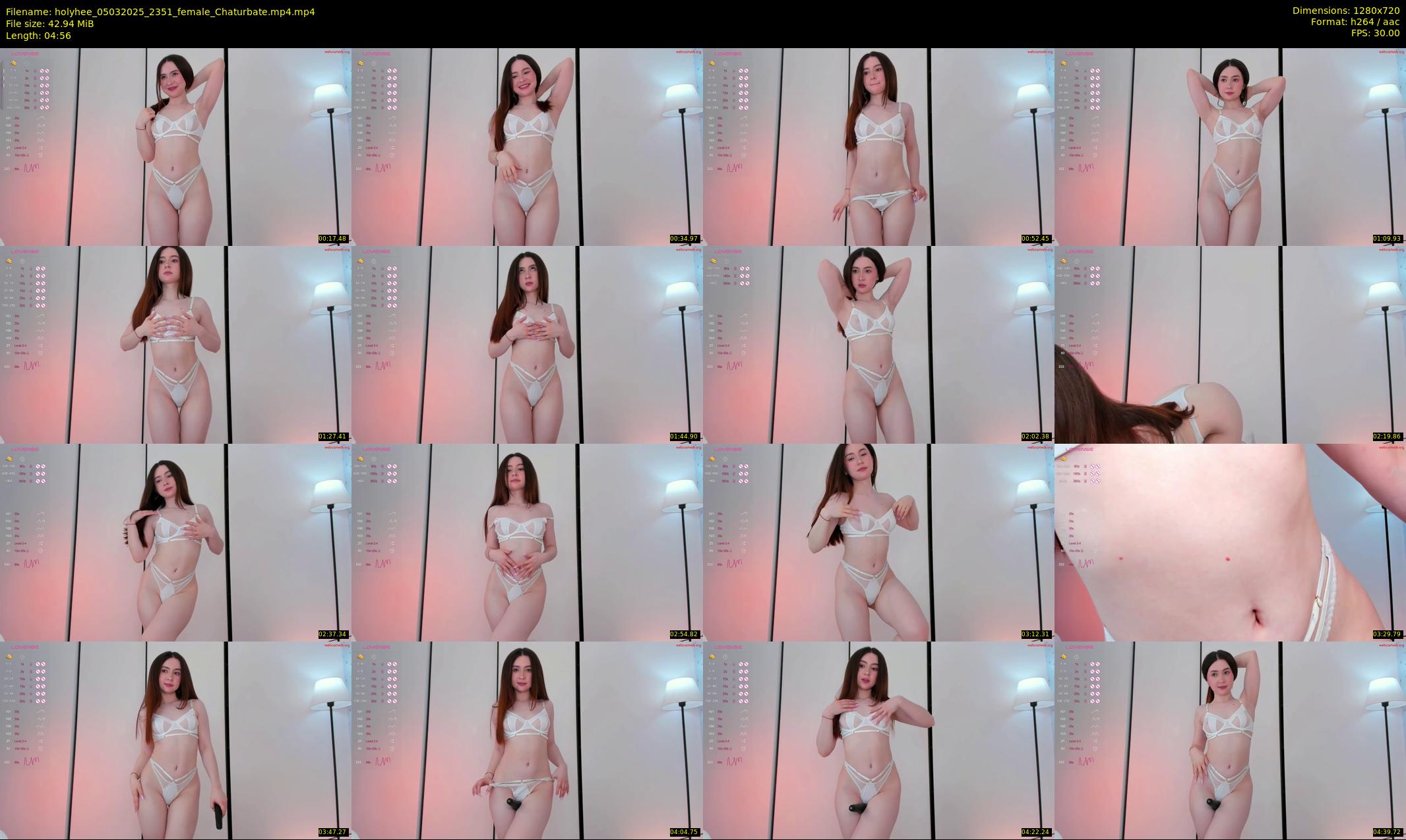 holyhee — 5 minute Chaturbate female cam show recording, 720p, Mar 5, 2025