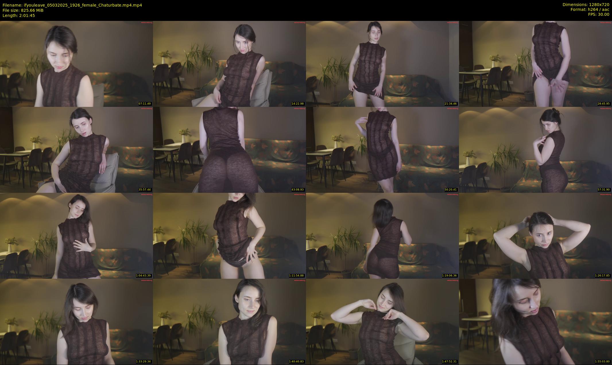 ifyouleave — 122 minute Chaturbate female cam show recording, 720p, Mar 5, 2025