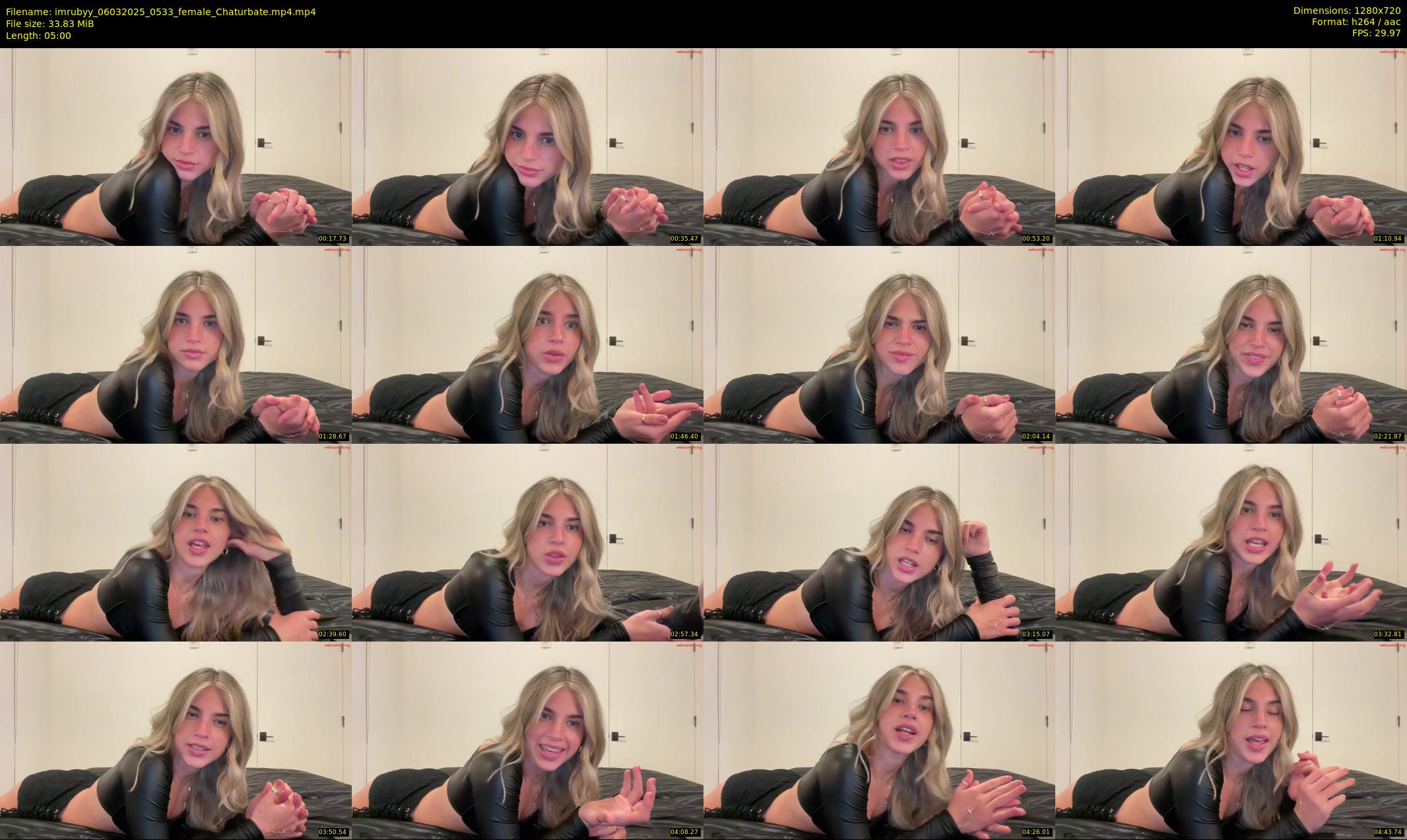 imrubyy — 5 minute Chaturbate female cam show recording, 720p, Mar 6, 2025