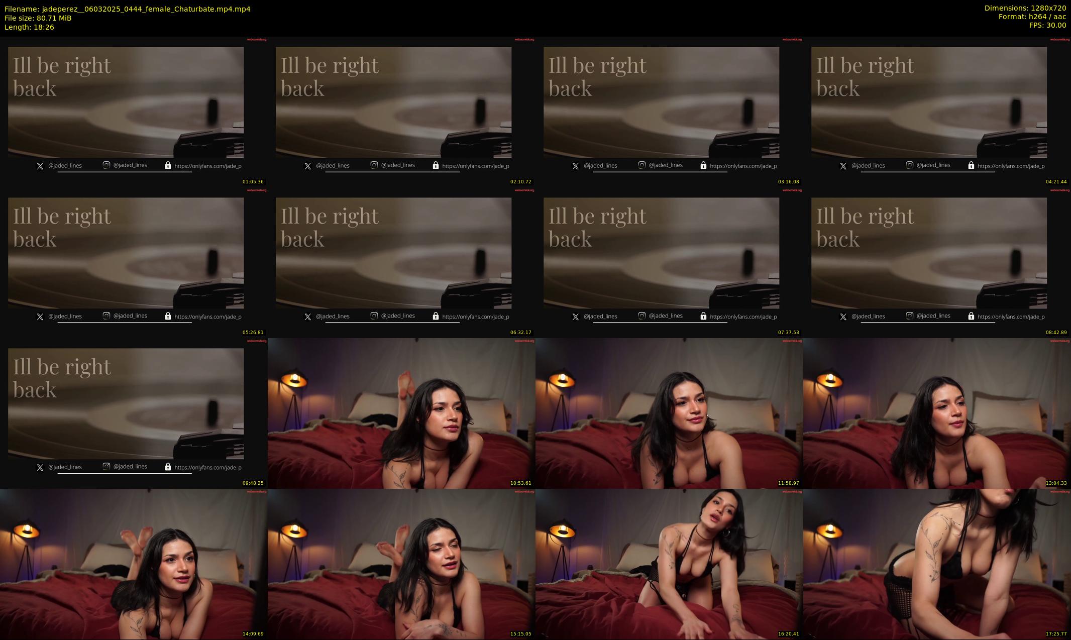 jadeperez_ — 19 minute Chaturbate female cam show recording, 720p, Mar 6, 2025